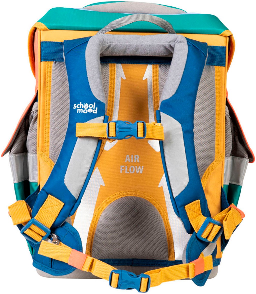 SCHOOL-MOOD® Schulranzen »Timeless Pro«, retroreflektierende Flächen