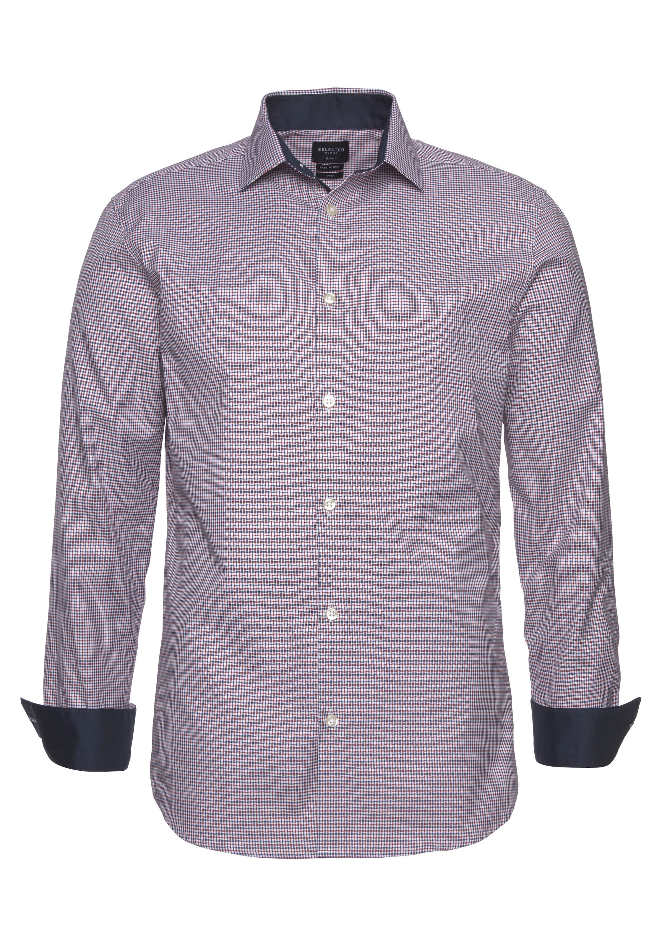 SELECTED HOMME Langarmhemd »SLHSLIMNEW-MARK SHIRT LS NOOS«