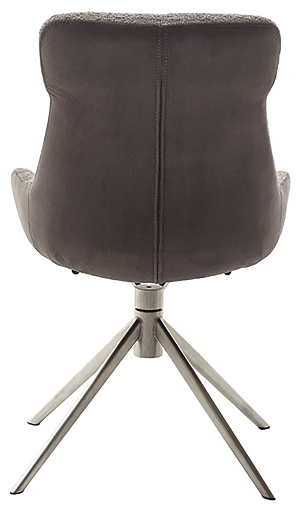 MCA furniture Esszimmerstuhl »PELION«, Feingewebe, (2er-Set), drehbar 360°, Dreh- & Schwingfunktion, Sitzhöhe ca. 50 cm