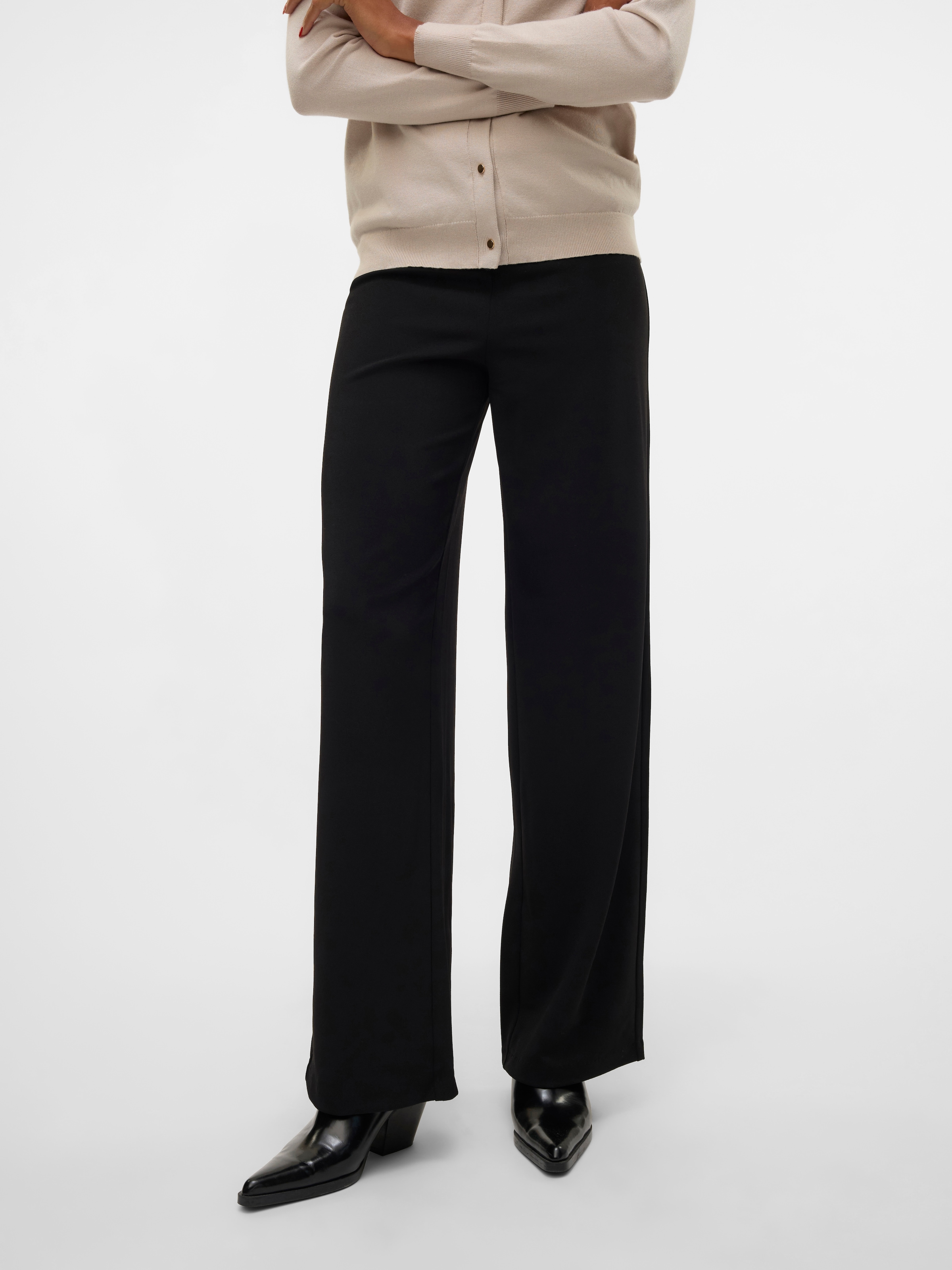 Vero Moda Schlupfhose »VMBERLIN ZAMIRA MW WIDE PANT NOOS«, Sommerhose