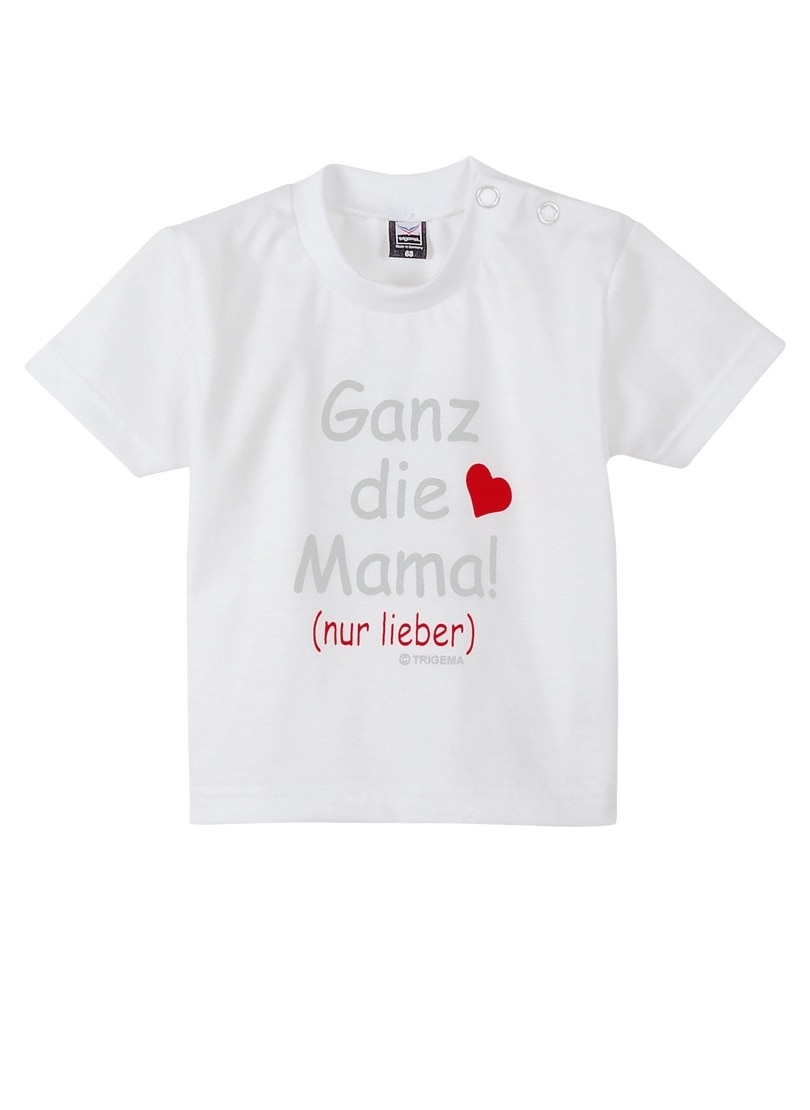 ✵ Trigema »TRIGEMA Mamas Jelmoli-Versand T-Shirt T-Shirt Liebling« günstig entdecken 