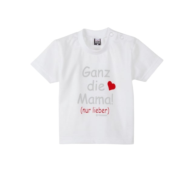 ✵ Trigema T-Shirt »TRIGEMA T-Shirt Mamas Liebling« günstig entdecken |  Jelmoli-Versand