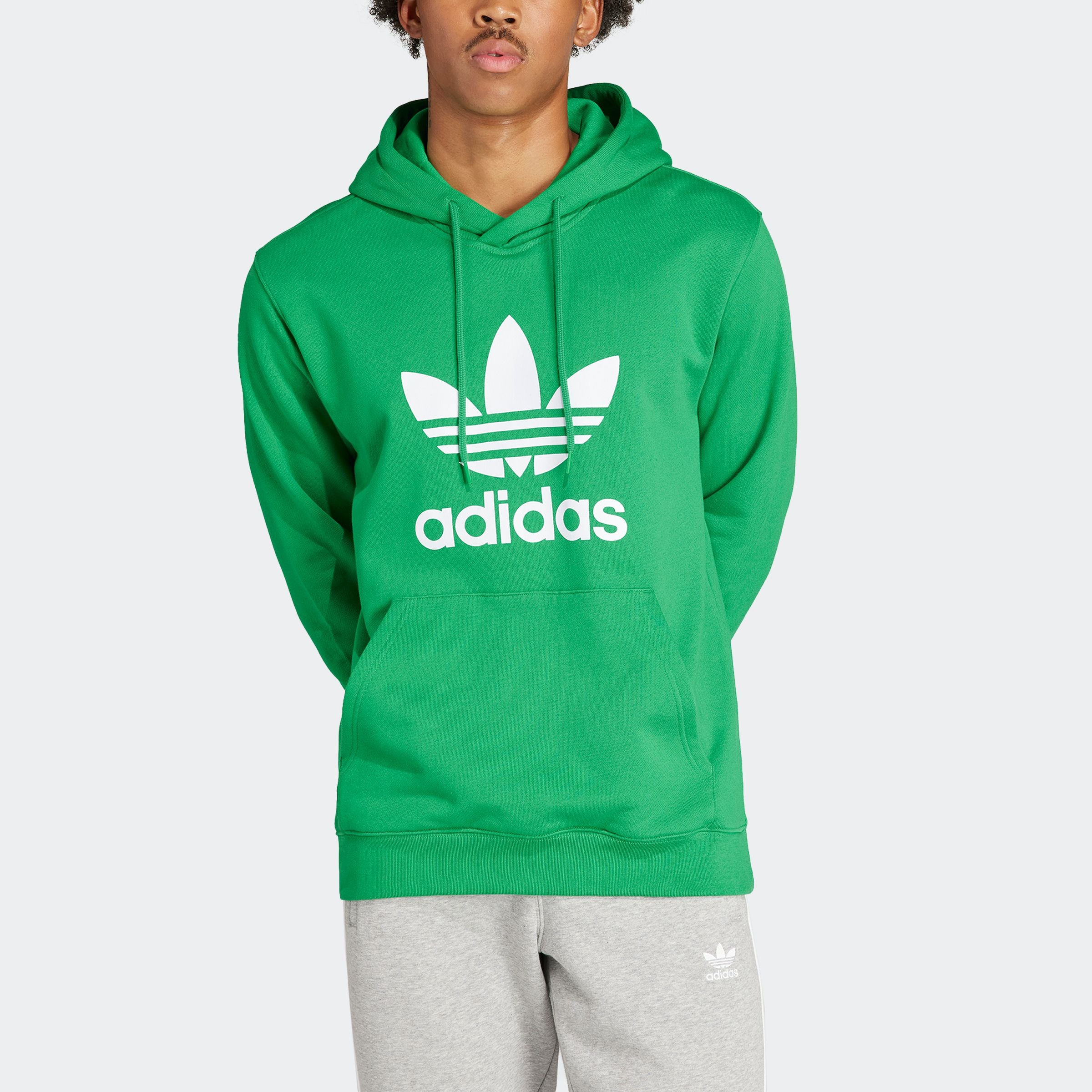 adidas Originals Kapuzensweatshirt »TREFOIL HOODY«, Hoodie, Kapuzenpullover mit grossem Logoprint