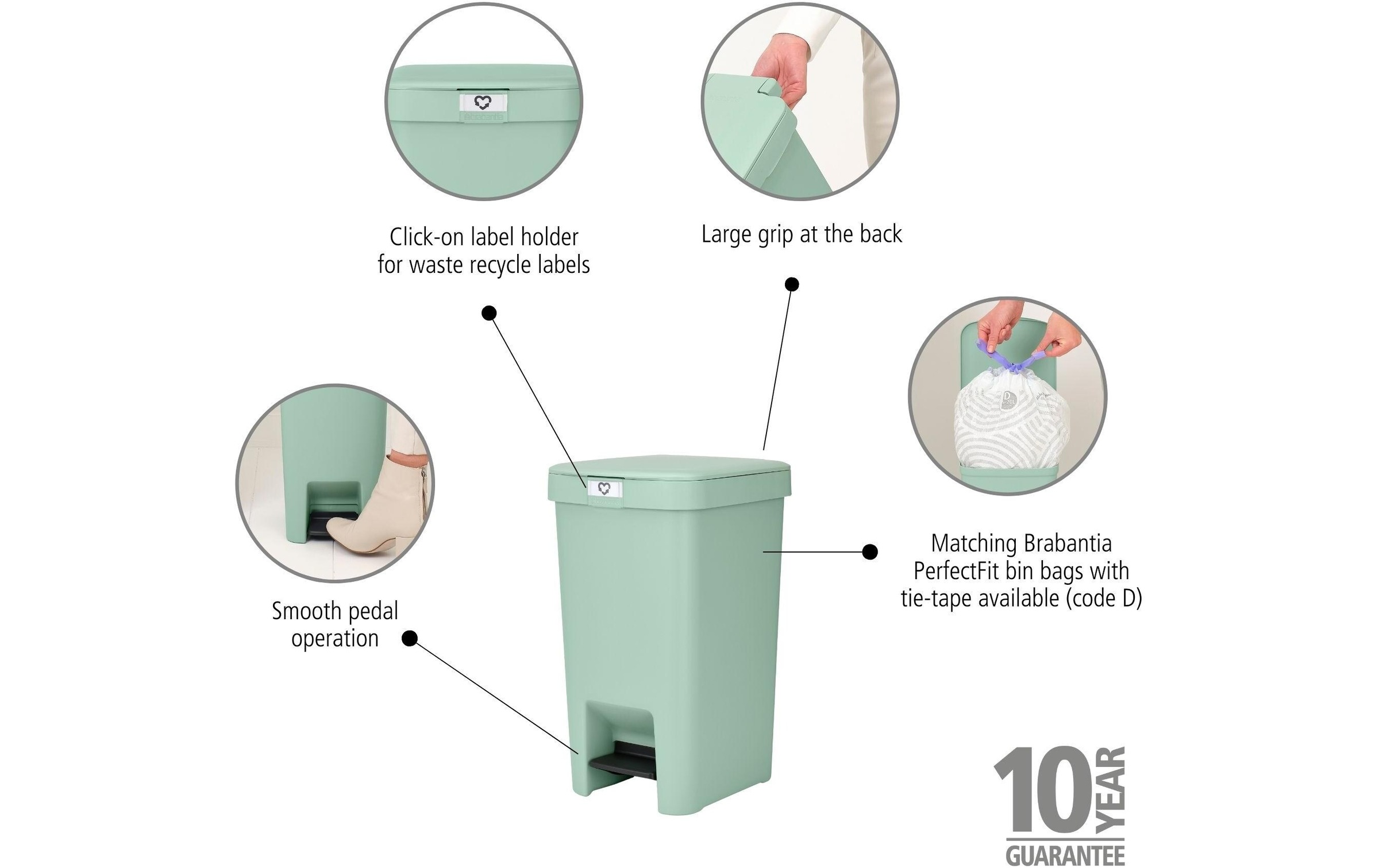 Brabantia Mülleimer »StepUp 16 l«, 1 Behälter