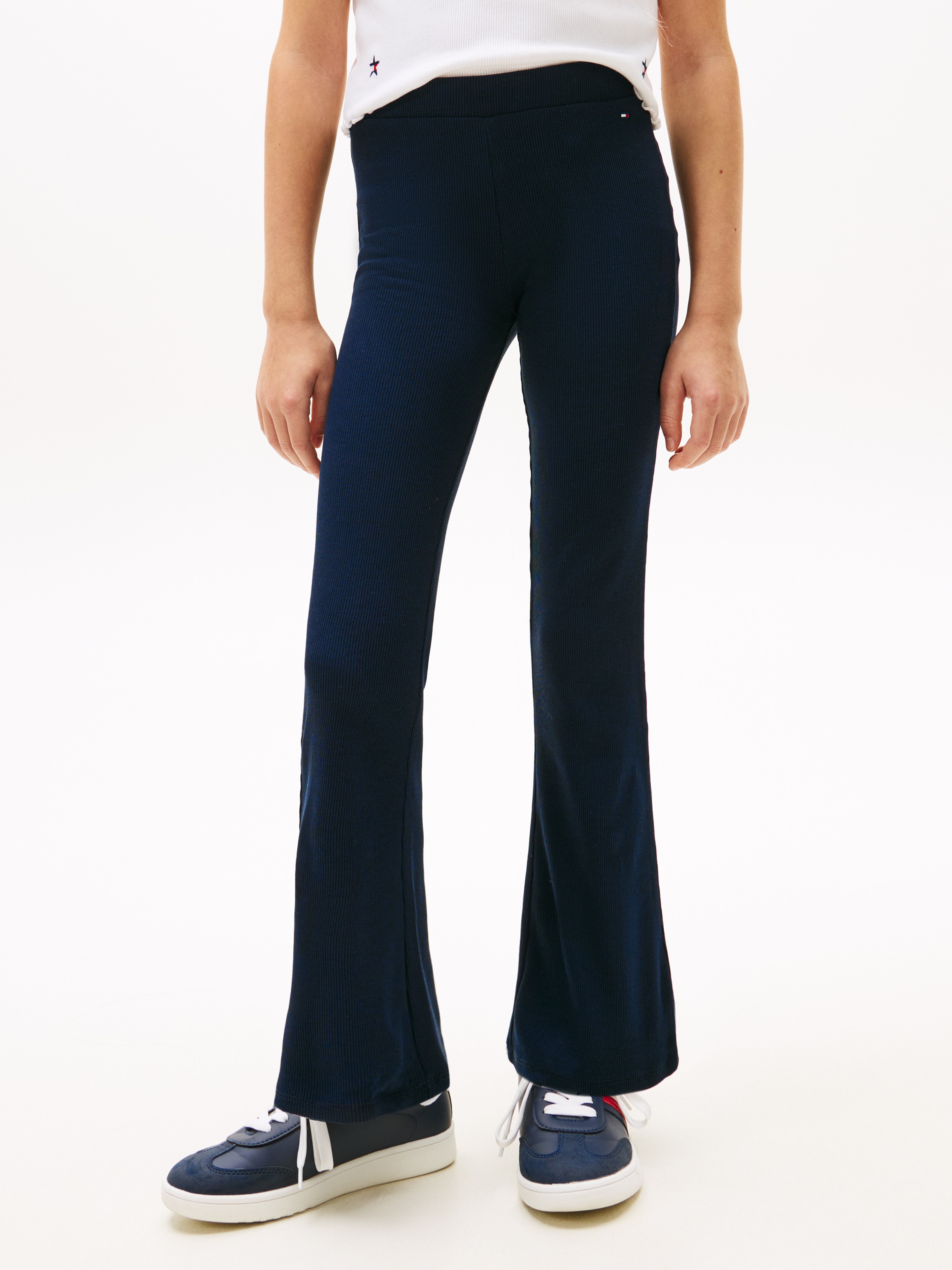 Tommy Hilfiger Leggings "RIB FLARE" Kinder bis 16 Jahre, Stretch