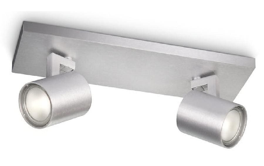 Philips Deckenspot »Philips Spot Runner«, 2 flammig, Leuchtmittel GU10 | Leuchtmittel wechselbar