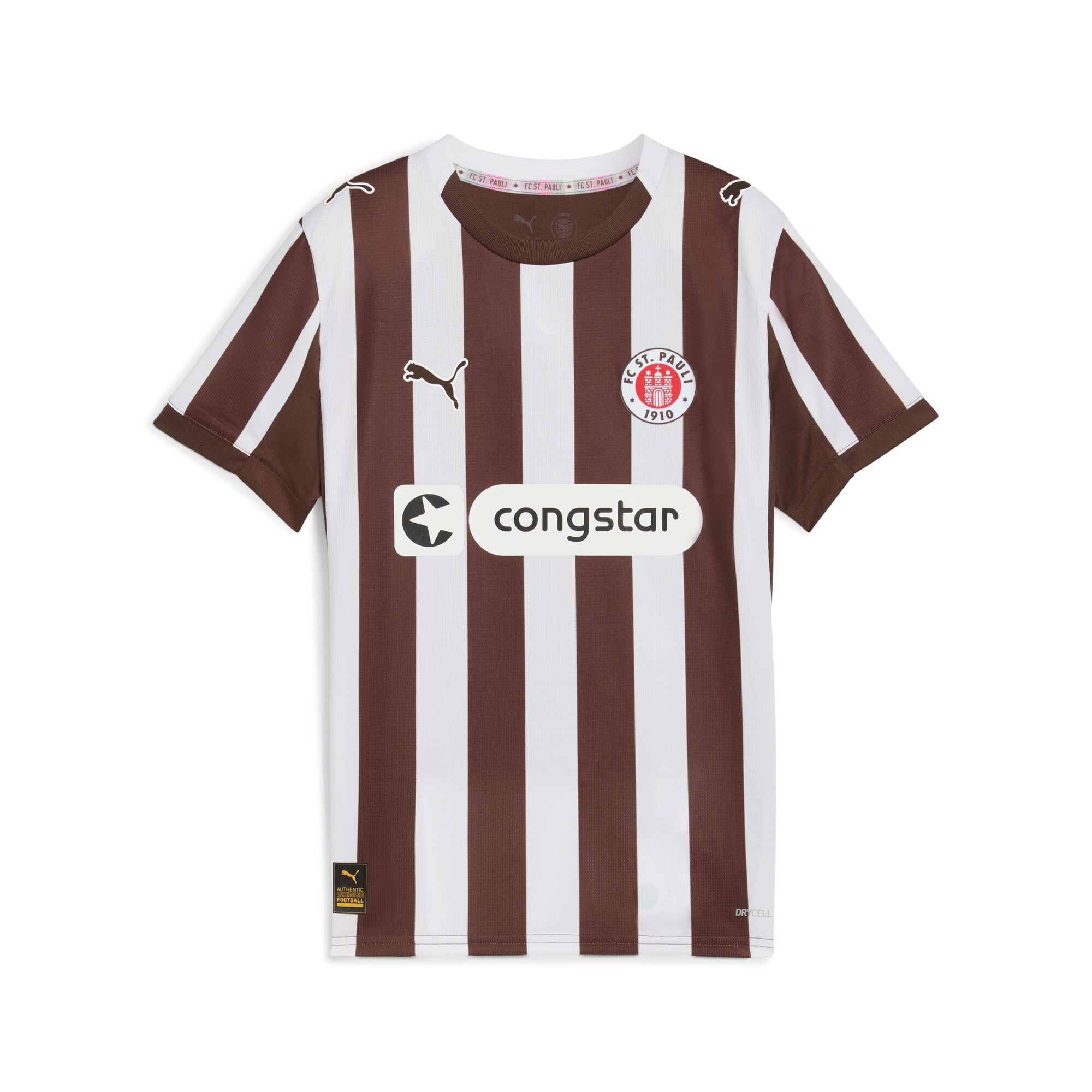 PUMA Trainingstop »FCSP HOME JERSEY JR« für Teens, mit Rundhalsausschnitt, Kurzarmdesign, Regular Fit