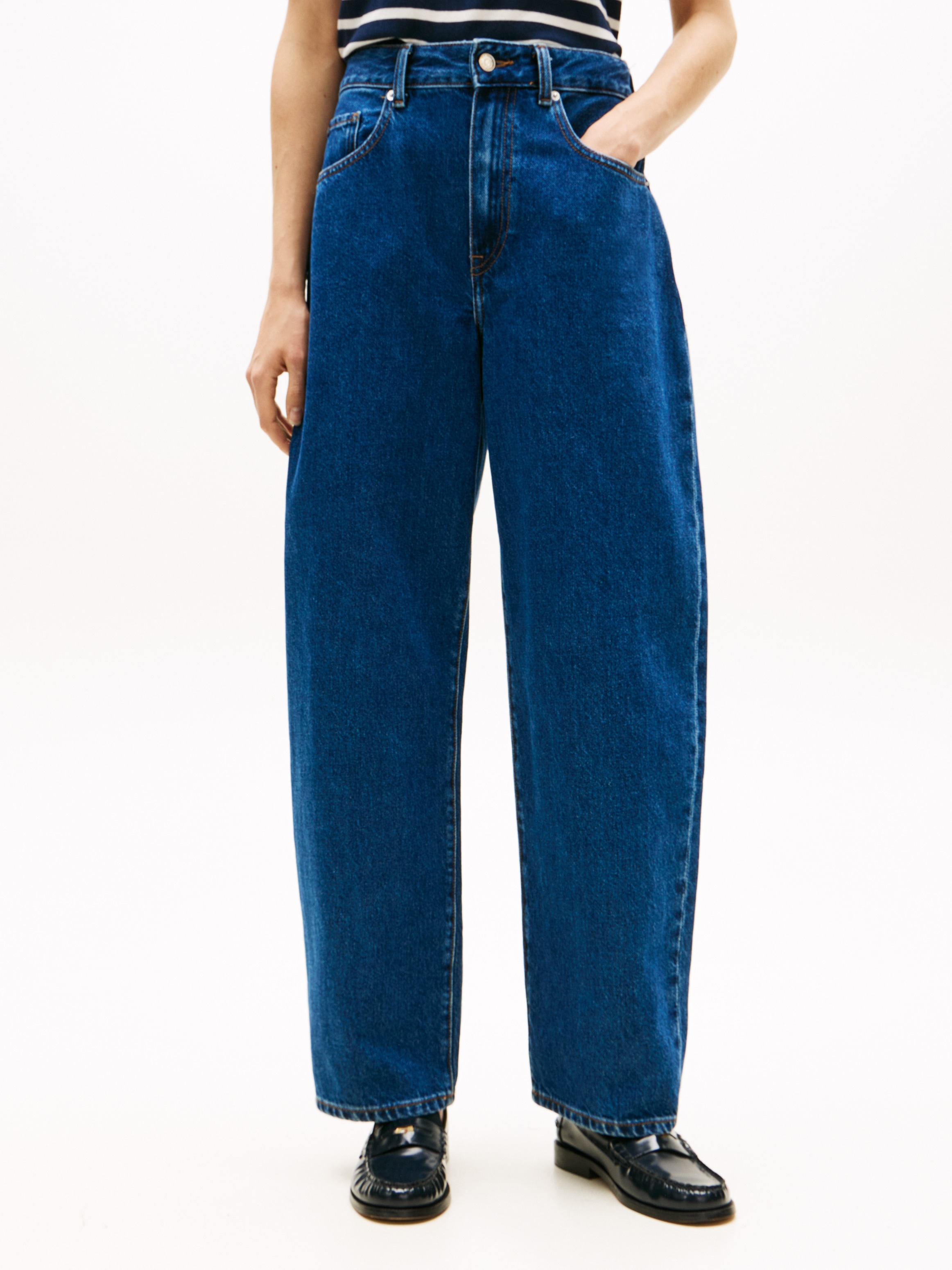 Tommy Hilfiger Weite Jeans mit 5-Pocket-Design
