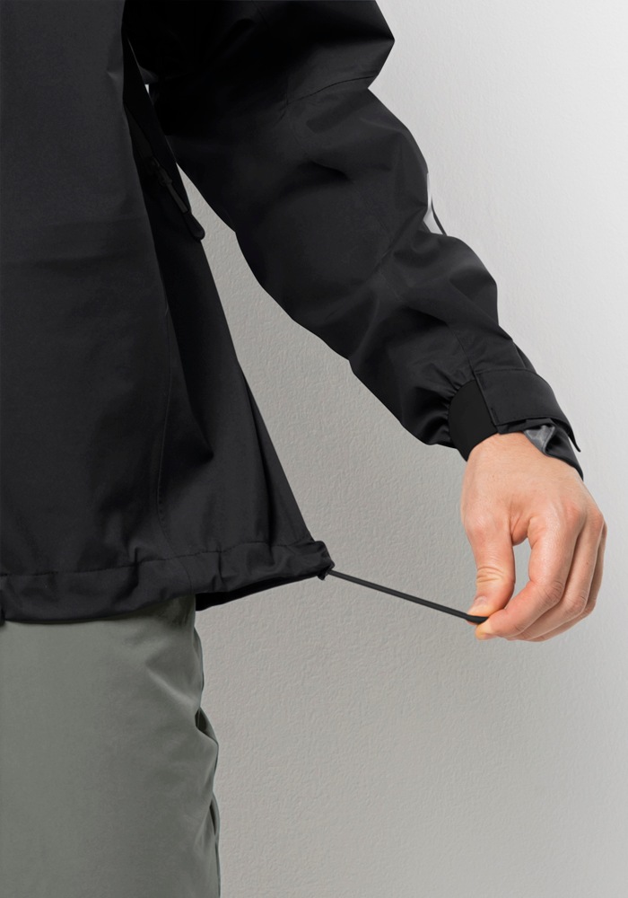 Jack Wolfskin Fahrradjacke »MOROBBIA 3L JKT M«, mit Kapuze
