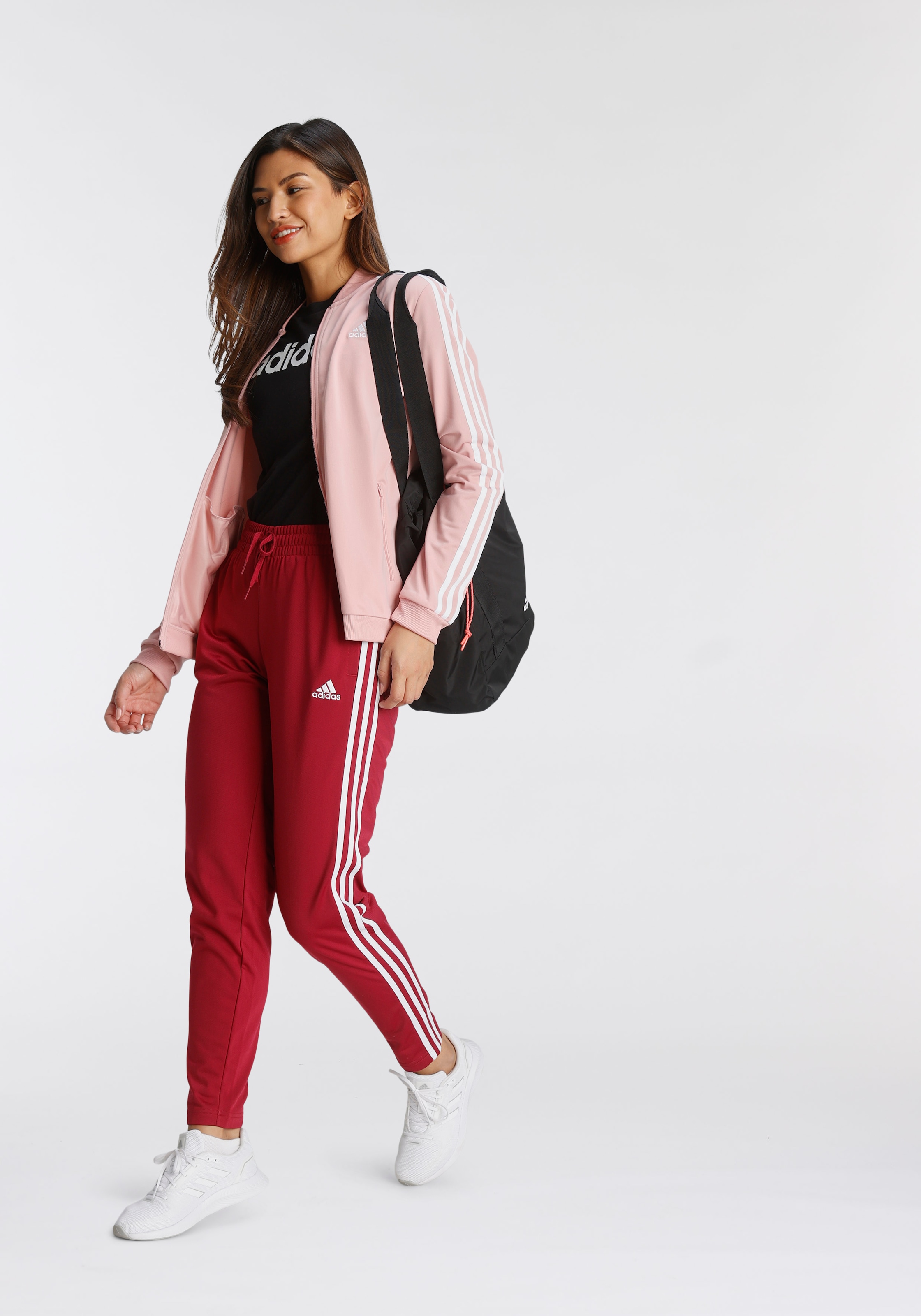 Sportswear adidas (2 Schweiz Trainingsanzug Jelmoli-Versand tlg.) 3-STREIFEN«, online shoppen bei »ESSENTIALS