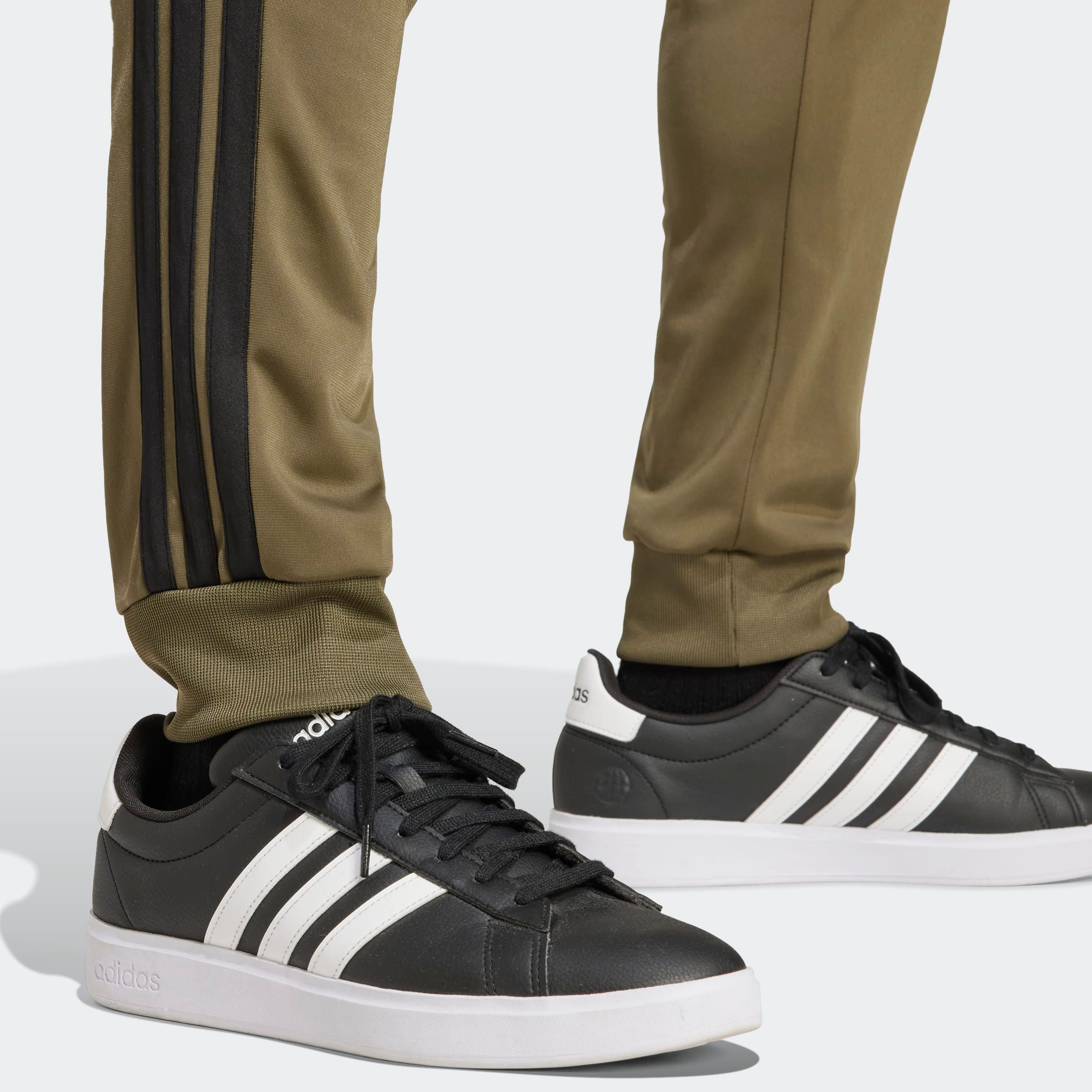 adidas Sportswear Trainingsanzug »M 3S TR TT TS«, (2 tlg.), Basic 3-Streifen Trikot