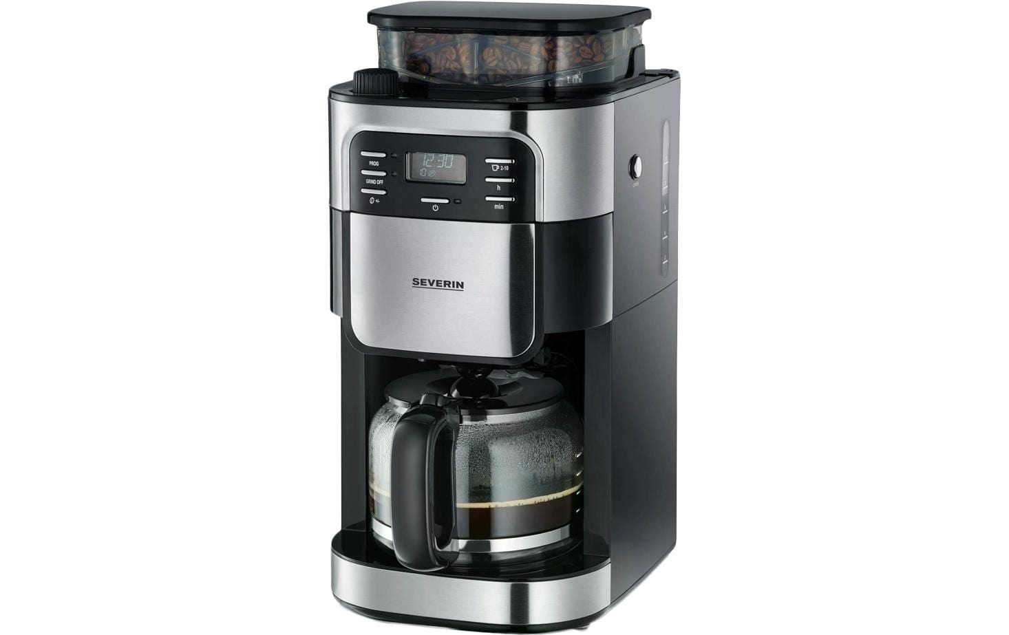 Severin Filterkaffeemaschine »KA 4810 Schwarz/Silber«