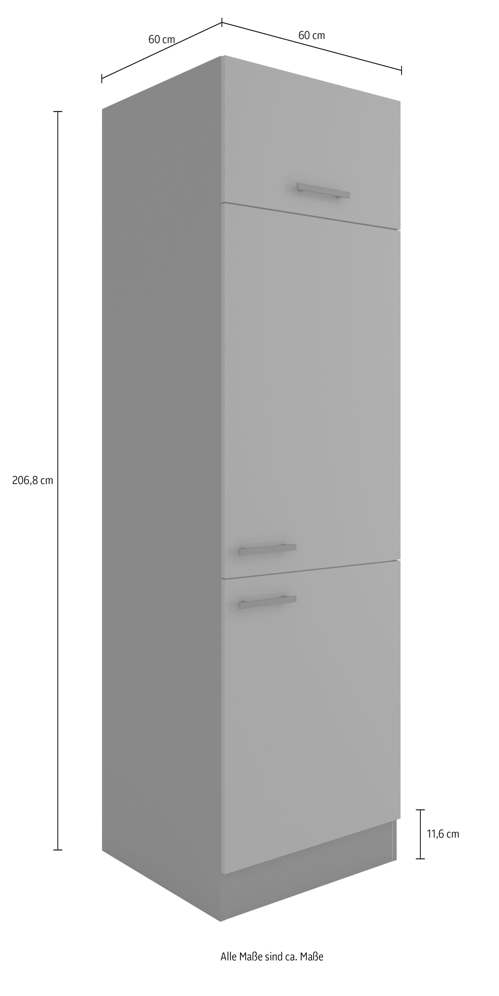 OPTIFIT Kühlumbauschrank »Palma«, Breite 60 cm, Nischenmasse B/T/H 56,7/55,5/88 cm