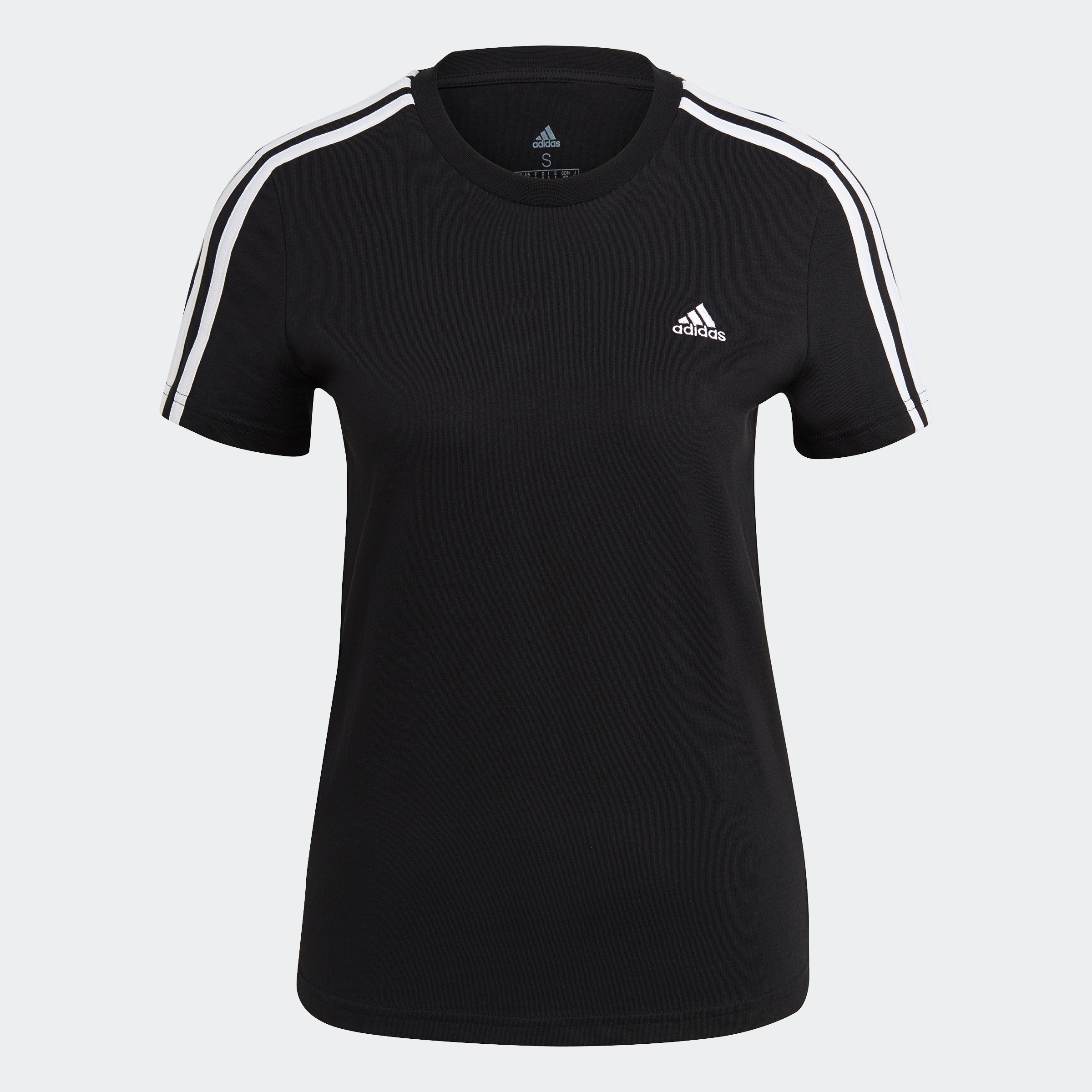 adidas Sportswear T-Shirt »LOUNGEWEAR ESSENTIALS SLIM 3-STREIFEN« online  bestellen bei Jelmoli-Versand Schweiz