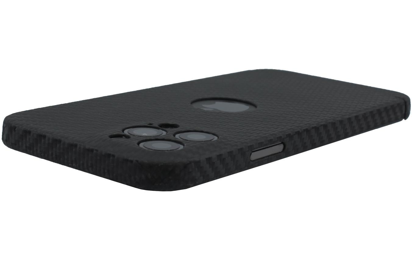 nevox Handyhülle »Carbon Series Cover Logo Window«, iPhone 14 Pro Max