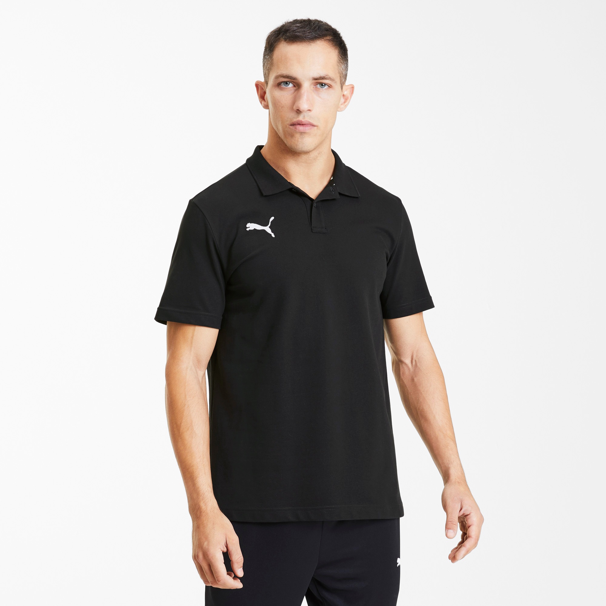 PUMA Poloshirt »TEAMGOAL 23 CASUALS POLO« Slim Fit Passform, mit Reissverschluss, für Fussball und Freizeit