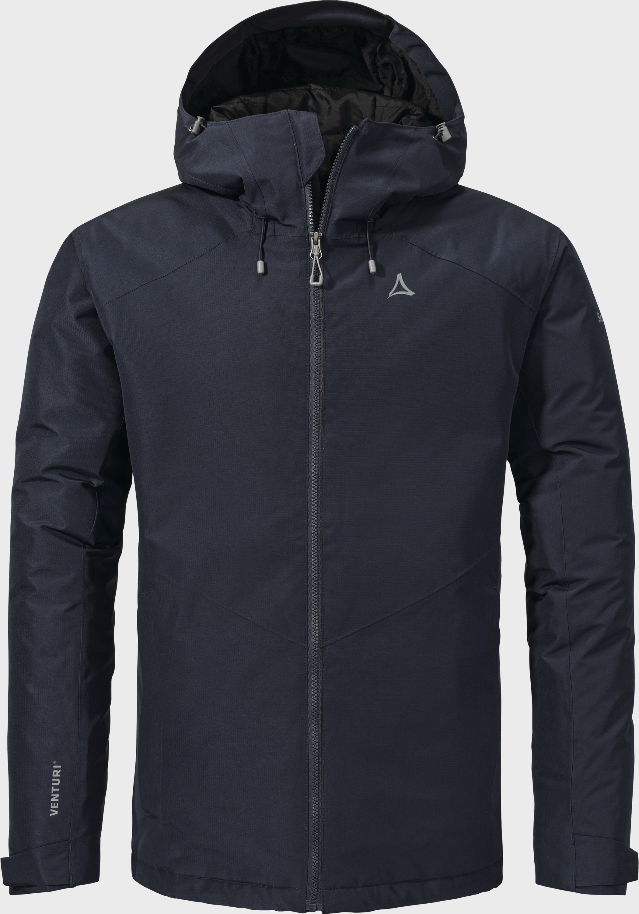 Schöffel 8820, Blau Outdoorjacke "Ins Jacket Style Wildkar Mns" Mit Kapuze