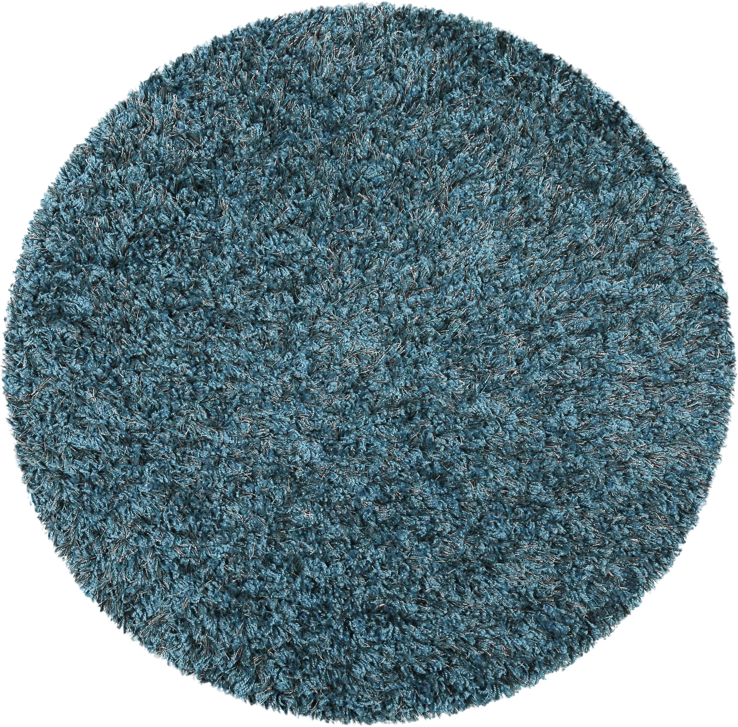 Esprit Hochflor-Teppich »Cosy Glamour 2.0«, rund, 40 mm Höhe, Langflor, Shaggy, weicher Teppich, Wohnzimmer