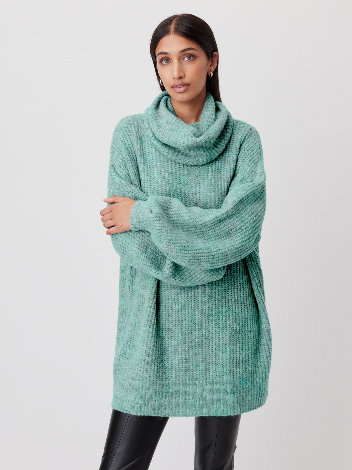 LeGer Strickpullover »Juna, LeGer by Lena Gercke« Loose fit mit Rundhalsausschnitt