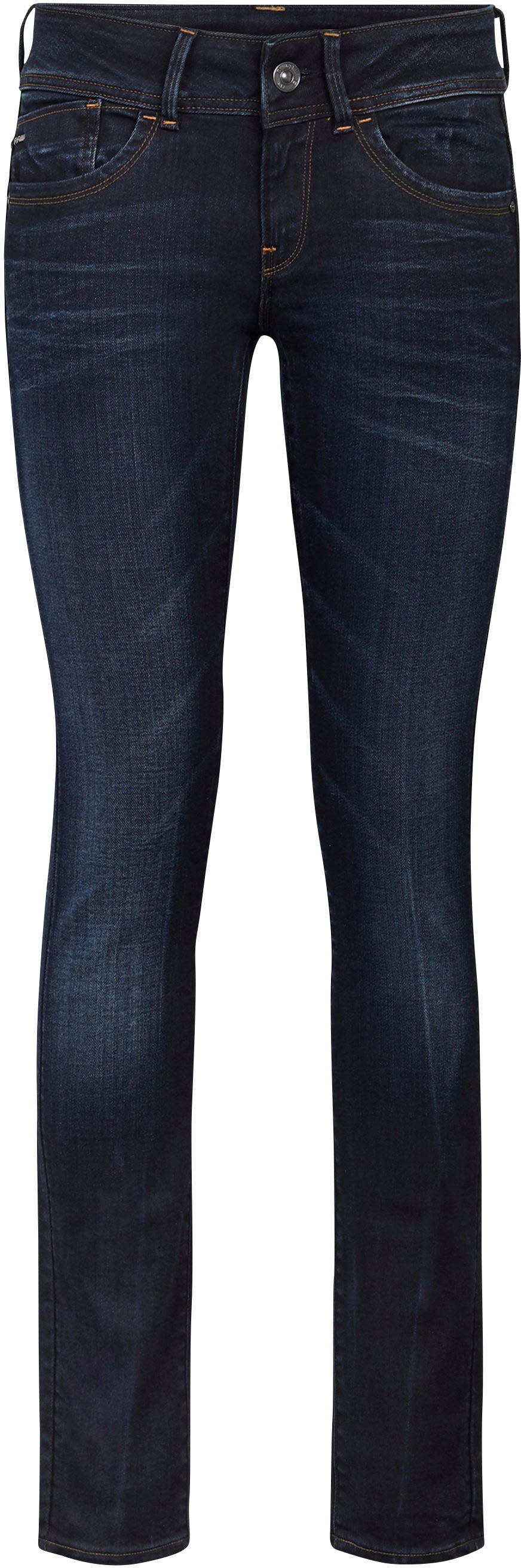 G-Star RAW Skinny-fit-Jeans »Mid Waist Skinny«, moderne Version des klassischen 5-Pocket-Designs