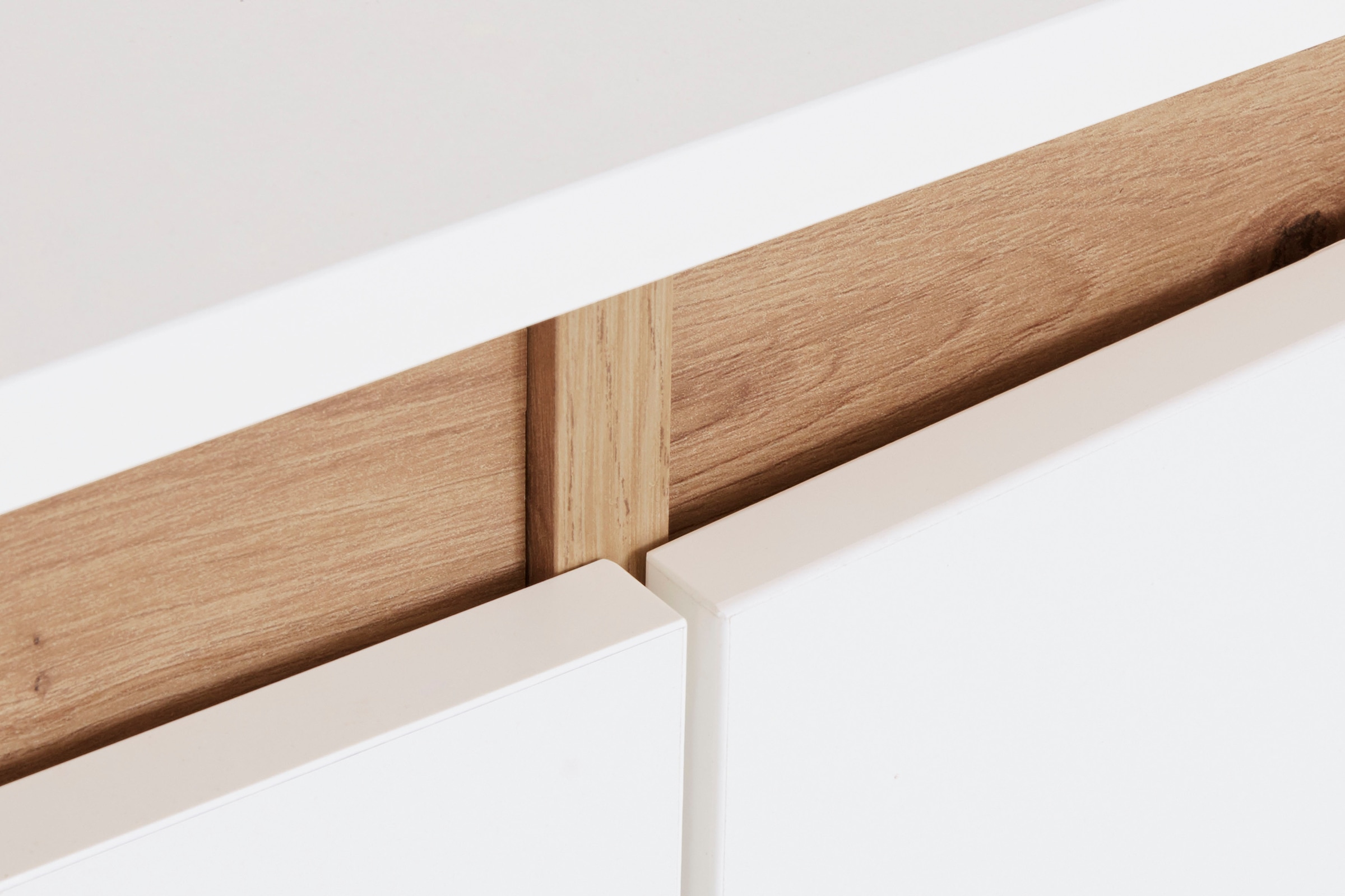 Homexperts Sideboard »Vicky«, Breite 160 cm oder 180 cm, in matt weiss