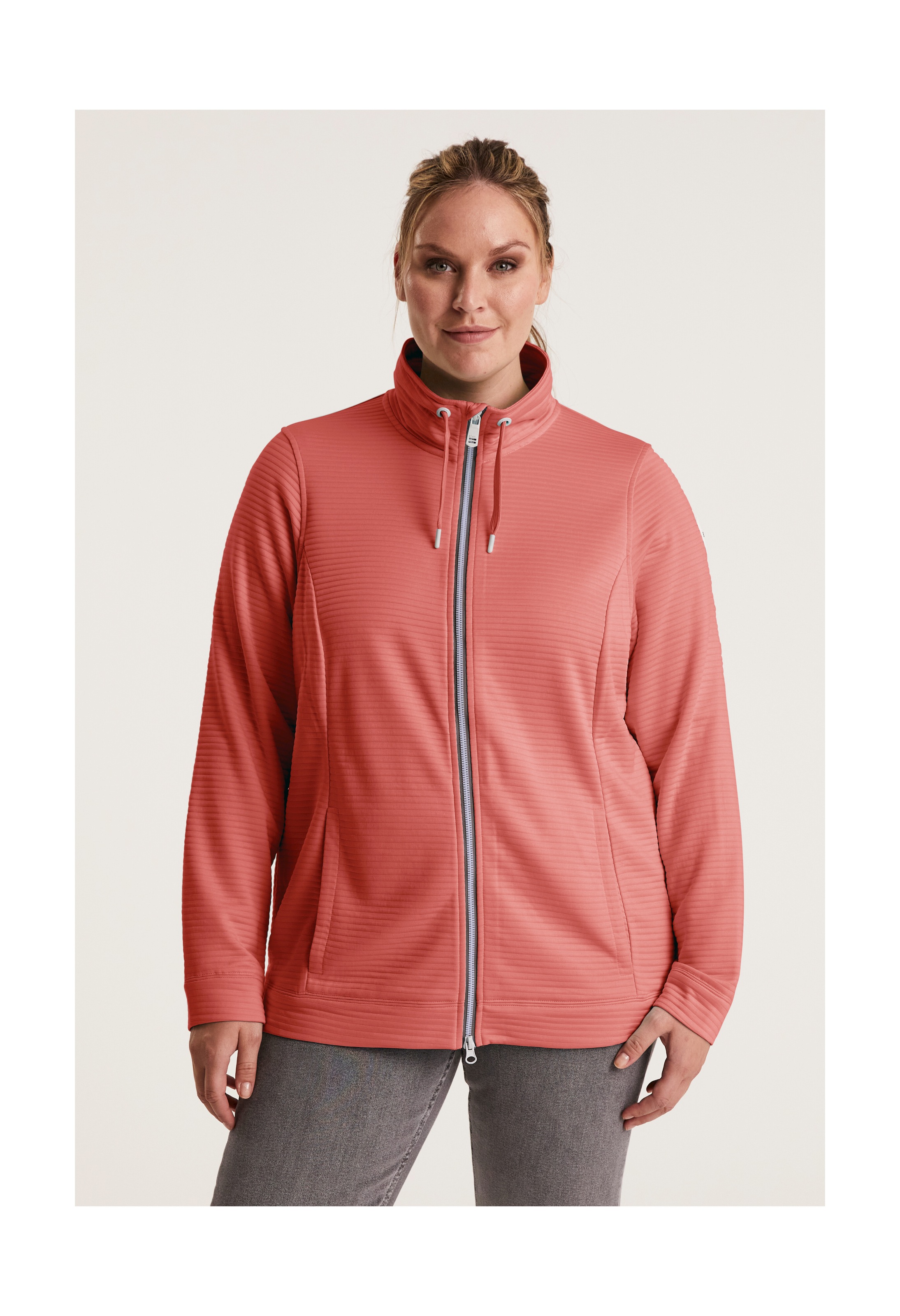 STOY Strickjacke »STS 13 WMN FLX JCKT« Leichte Powerstretchjacke mit 4-Wege-Stretch und Kinnschutz