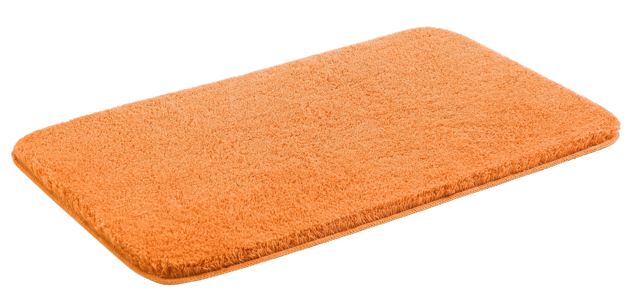 my home Badematte »Merida, Badvorleger, Badezimmer Teppich«, rutschhemmend beschichtet, fussbodenheizungsgeeignet-schnell trocknend-strapazierfähig, Badteppich, Uni Farben, rechteckig, rund & als 2-tlg. Set erhältlich