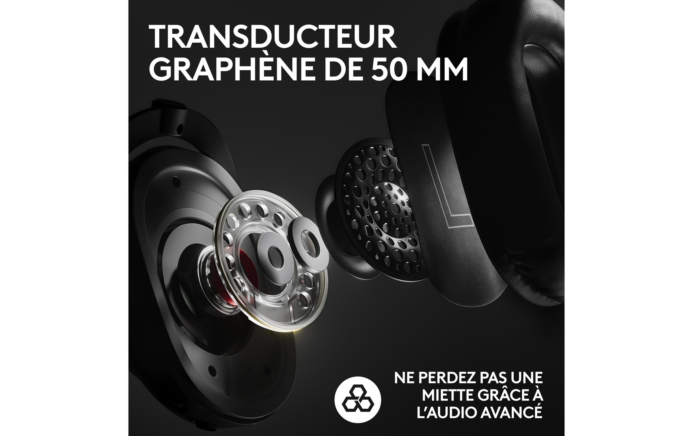 Logitech Gaming-Headset »G Pro X 2 Wireless Lightspeed Gaming Schwarz«, Bluetooth, Mikrofon abnehmbar-Freisprechfunktion
