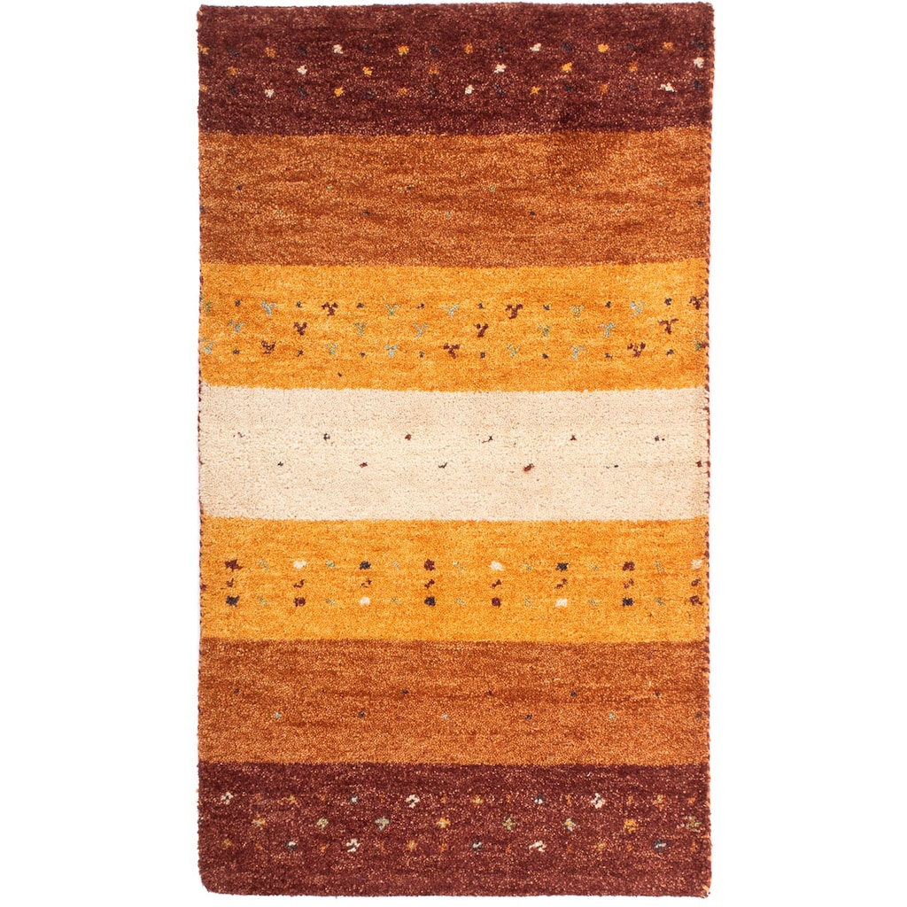 morgenland Wollteppich »Gabbeh - Indus - 110 x 60 cm - mehrfarbig«, rechteckig