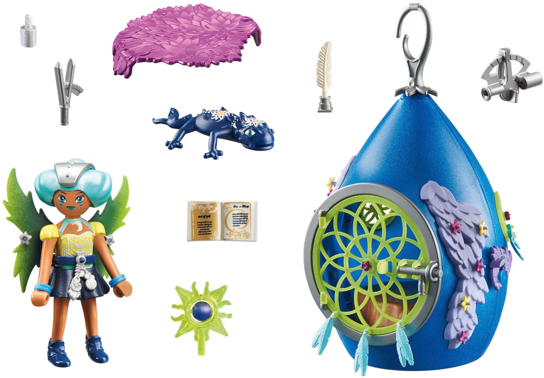 Playmobil® Konstruktions-Spielset »Moon Fairy Tropfenhäuschen (71349), Adventures of Ayuma«, (54 St.), Made in Germany