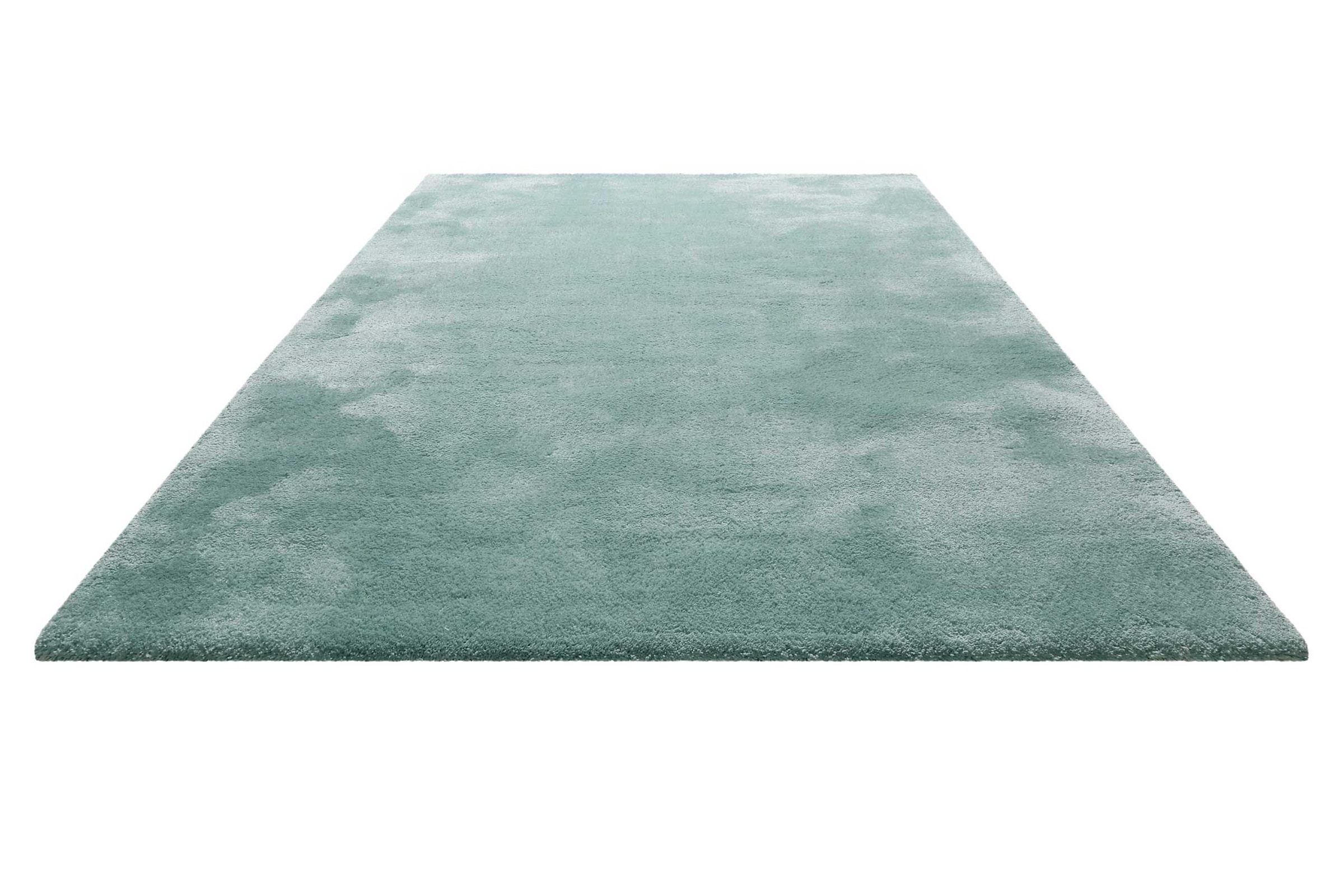 Homie Living Teppich »Pisa«, rund, 25 mm Höhe, Hochflor, Microfaser, uni, weich, Shaggy, Wohnzimmer, Schlafzimmer