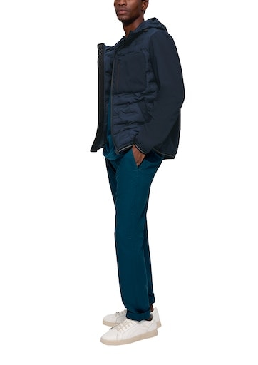 s.Oliver Outdoorjacke, mit Reissverschlusstasche an der Brust