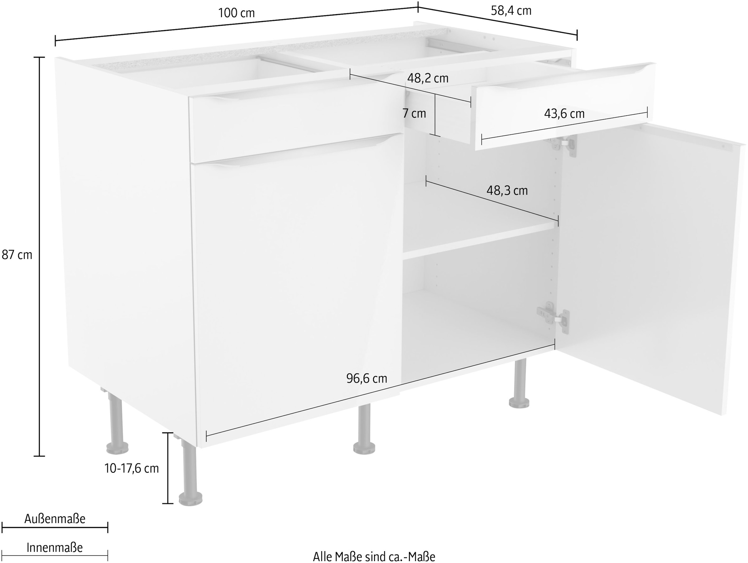 OPTIFIT Unterschrank »Aken«