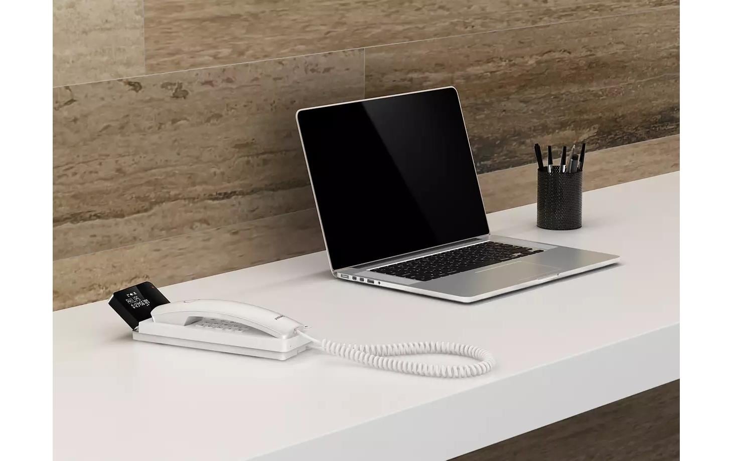 Philips Festnetztelefon »Philips SCALA M110W Weiss«