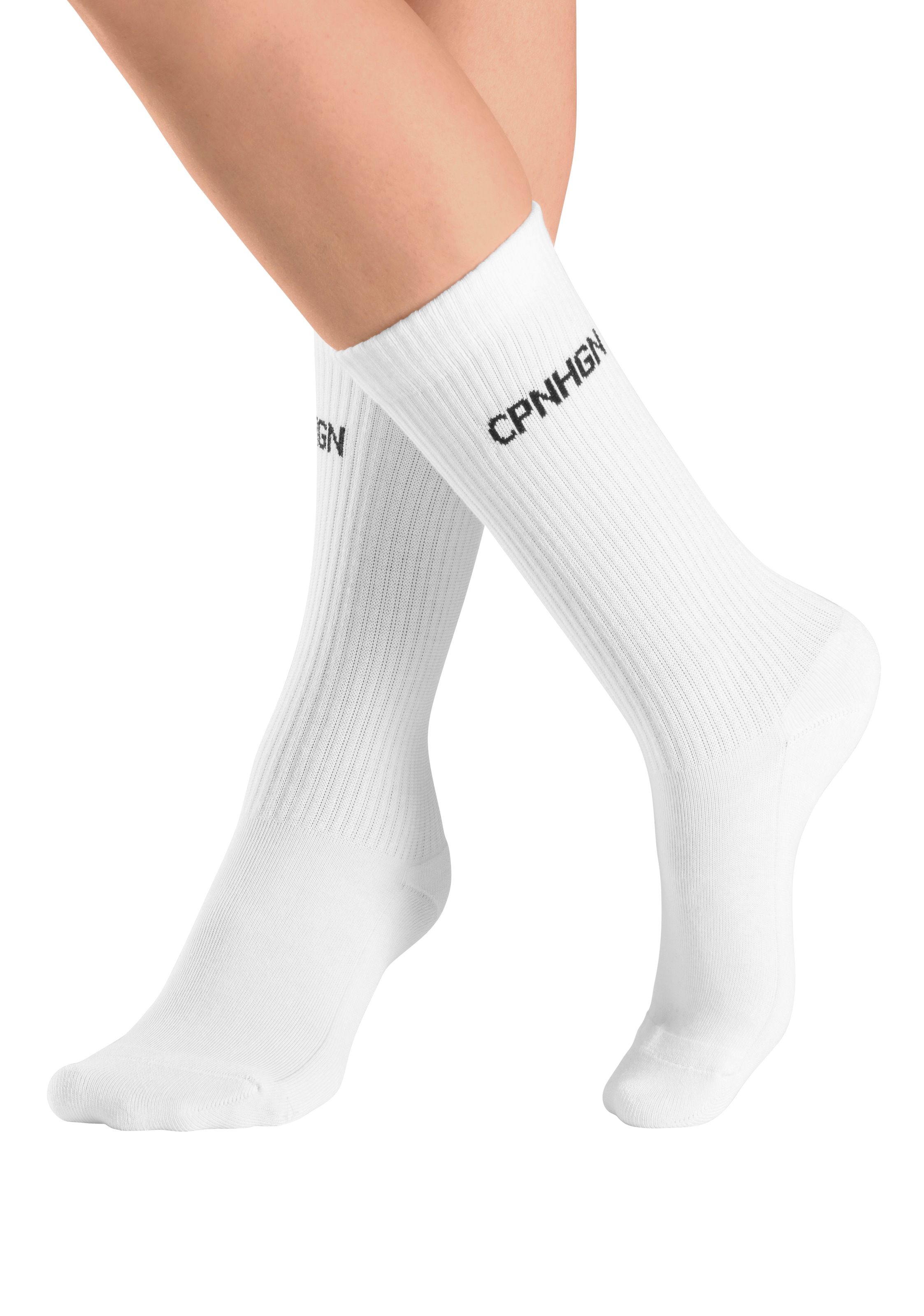 Copenhagen Studios Tennissocken, (Packung, 3 Paar), mit Halbfussfrottee