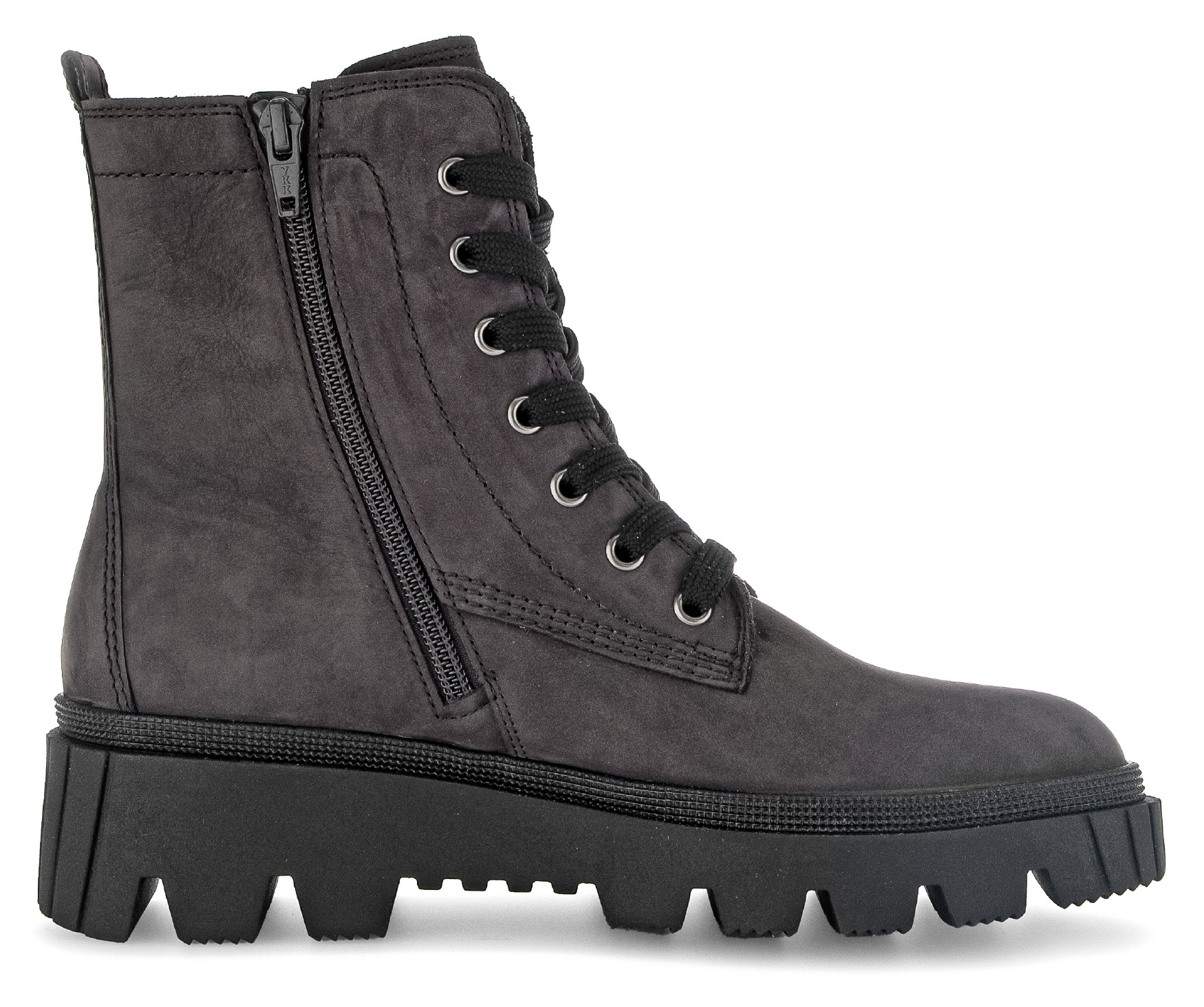Gabor Schnürboots, Plateau, Schnürstiefelette, Chunky Boots mit Innenreissverschluss