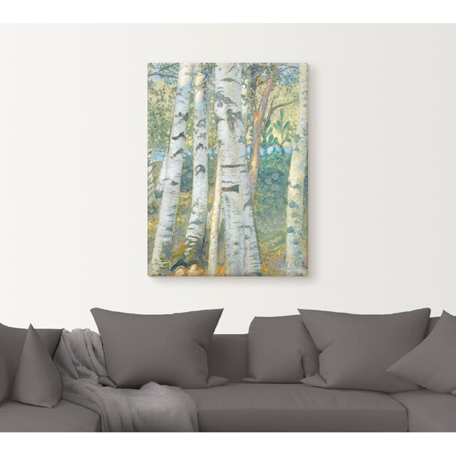 Artland Wandbild »Birkenstämme. 1910«, Bäume, (1 St.), als Leinwandbild,  Wandaufkleber oder Poster in versch. Grössen online bestellen |  Jelmoli-Versand
