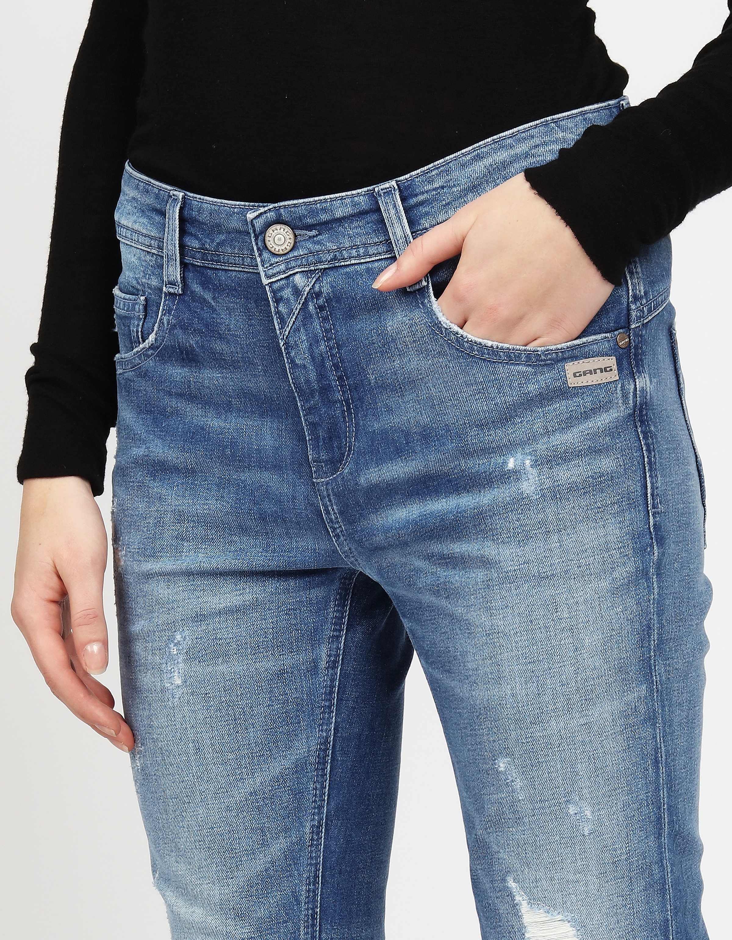 GANG Relax-fit-Jeans »94AMELIE«, mit doppelter rechter Gesässtasche