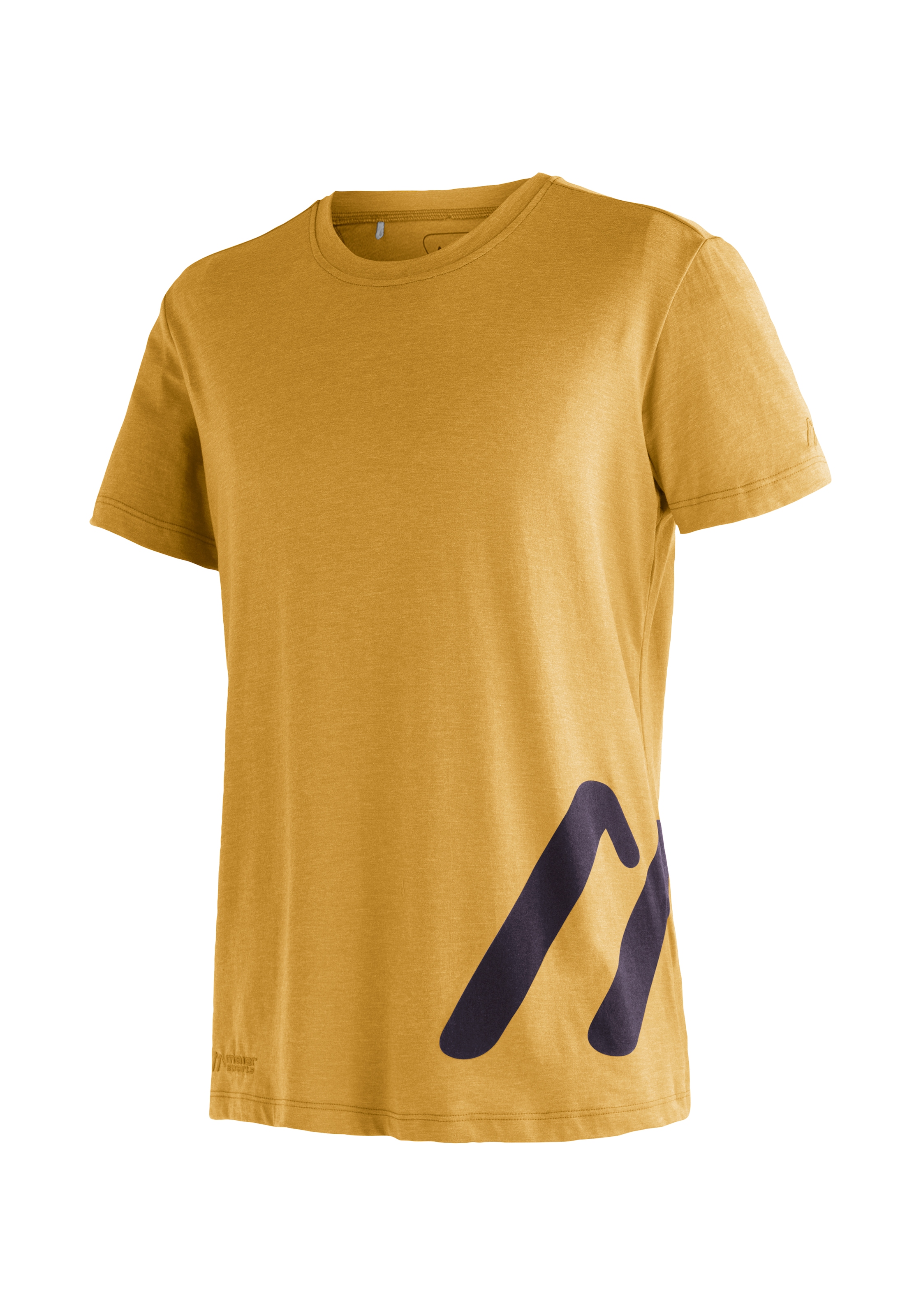 T-Shirt »Logo Tee M«, Herren Kurzarmshirt mit Print für Wandern und Freizeit