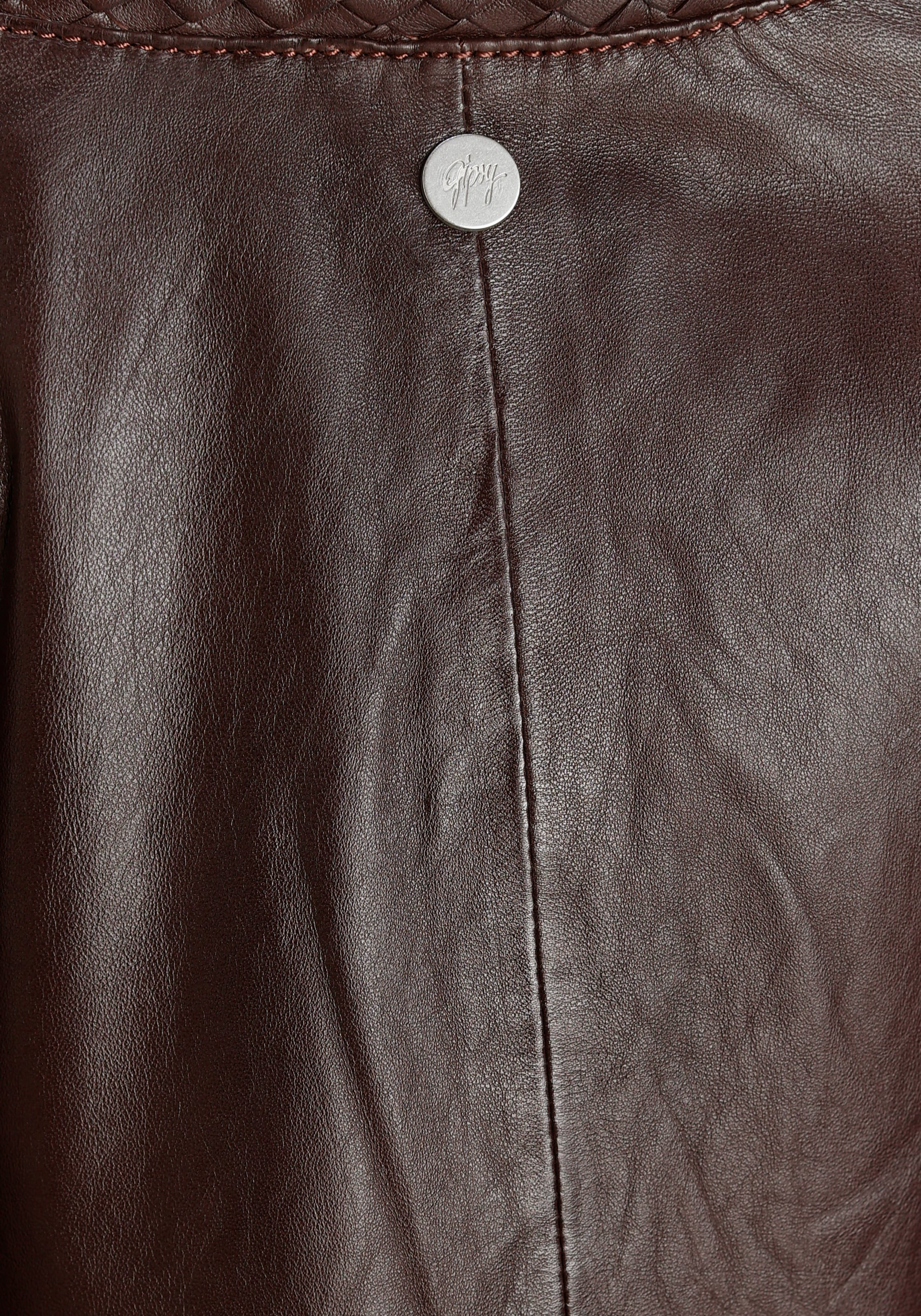 Gipsy Two-in-One online Jelmoli-Versand »NOLA«, abnehmbarer Jersey-Kapuze - kaufen mit bei Style Lederjacke mit Kapuze, Schweiz