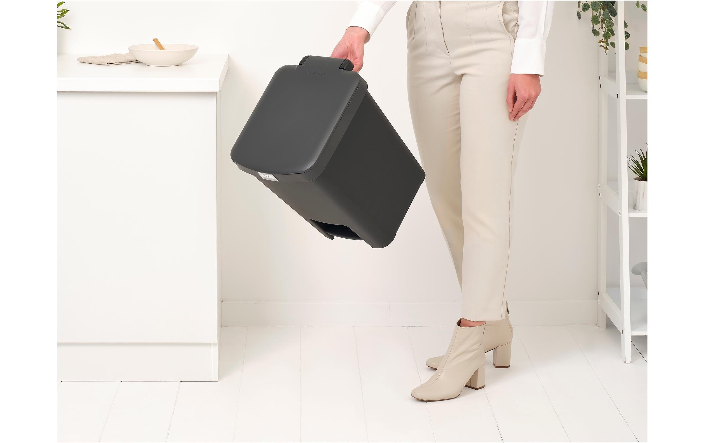 Brabantia Mülleimer »StepUp 25 l«, 1 Behälter