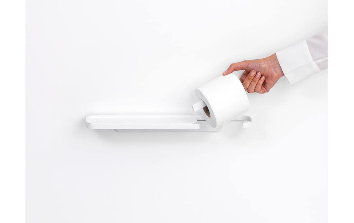 Brabantia Toilettenpapierhalter »Mindset mit Ablage Weiss«
