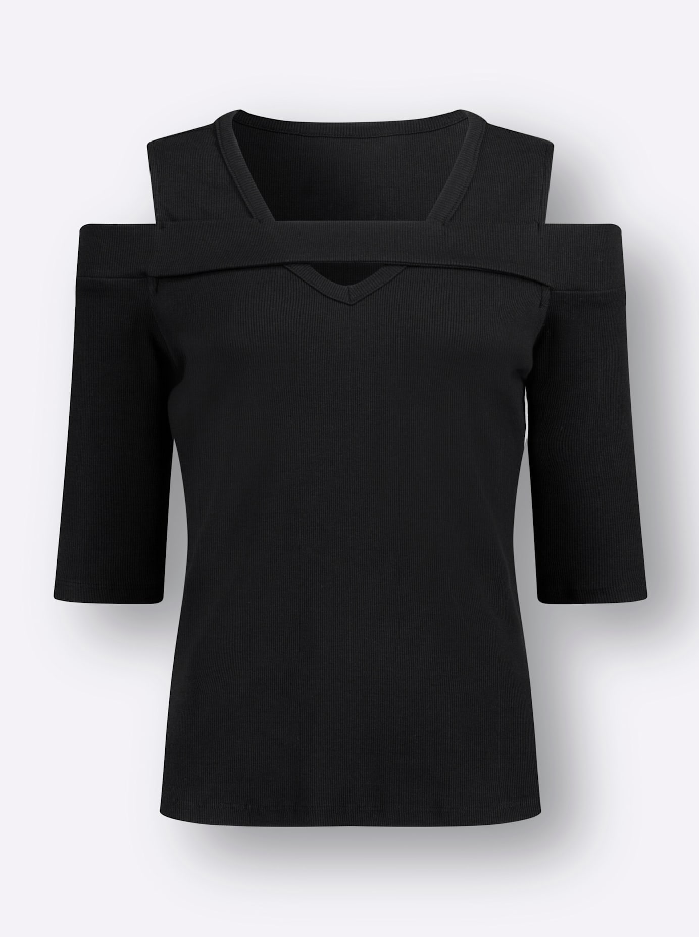 creation L Kurzarmshirt »Shirt«, (1 tlg.)