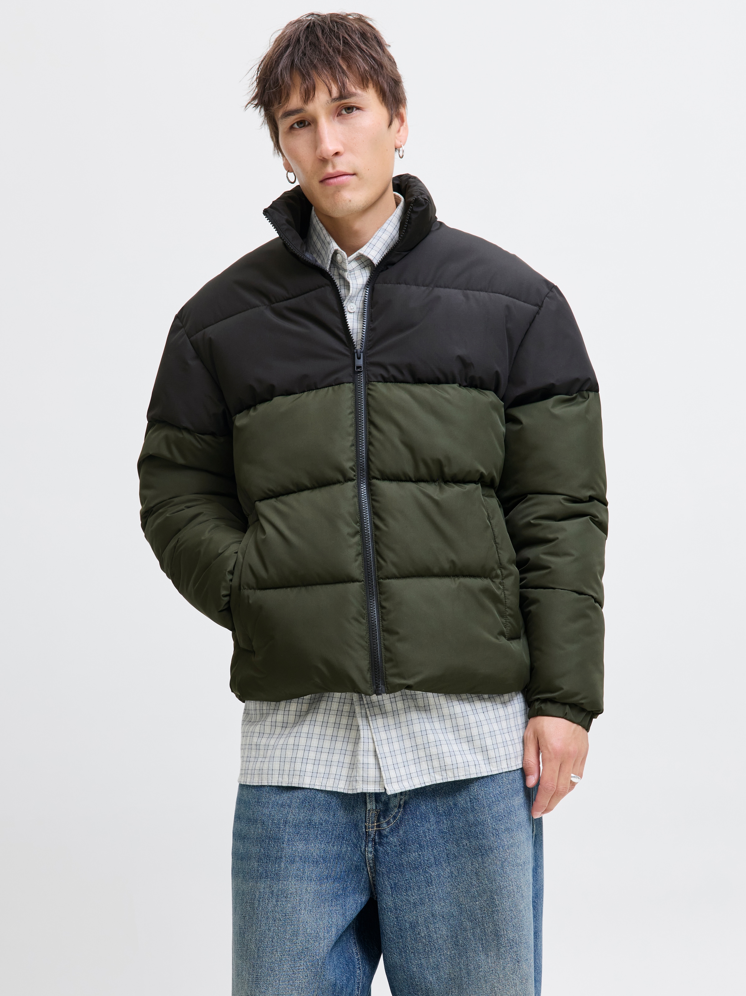 Jack & Jones Steppjacke »JJMAZE PUFFER COLLAR«