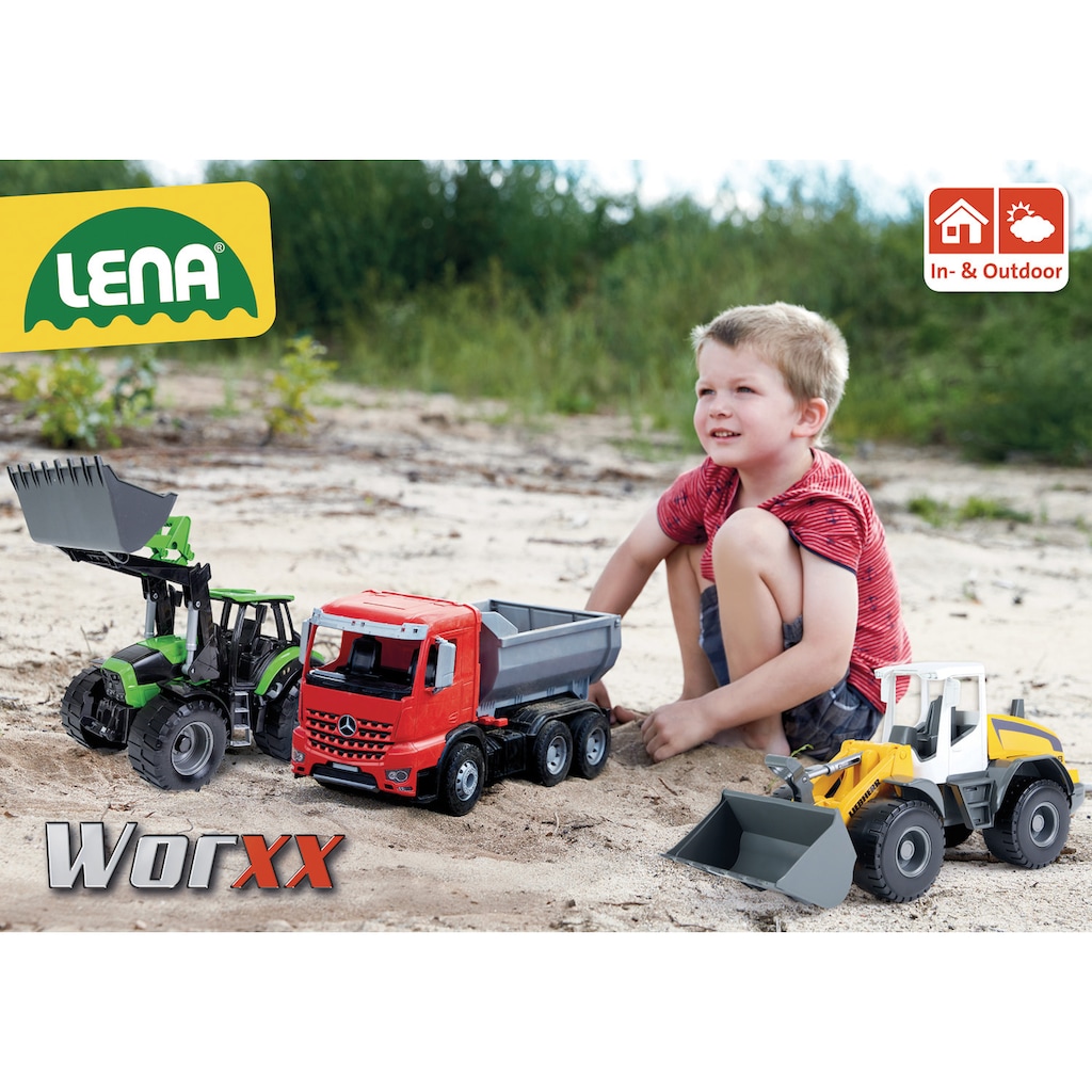 Lena® Spielzeug-Müllwagen »Worxx, Mercedes-Benz Arocs«