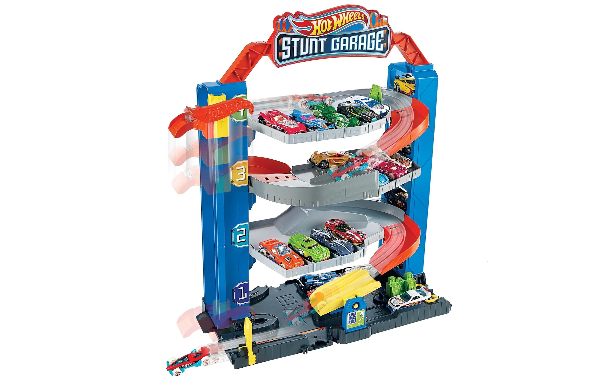 Hot Wheels Spielzeug-Auto »City Stunt Garage Spielset«