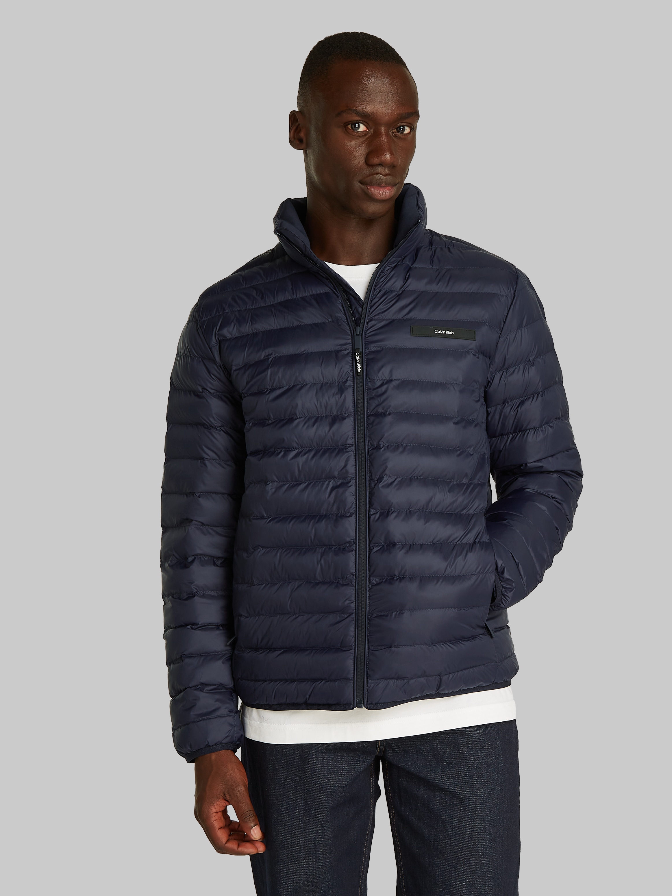 Calvin Klein Steppjacke »PACKABLE QUILT JACKET«, mit Logopatch