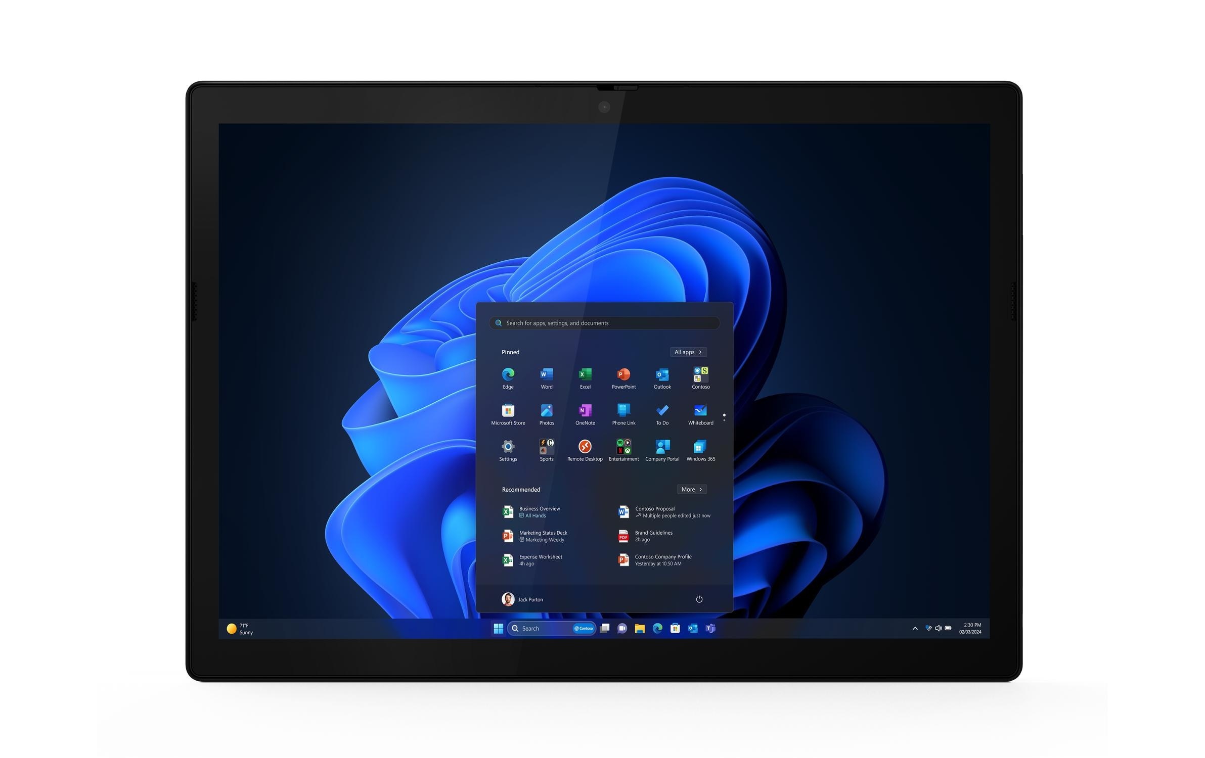 Lenovo Notebook »ThinkPad X12 Gen.2 (Intel)«, 31,12 cm, / 12,3 Zoll, Intel, Core Ultra 7, 512 GB SSD