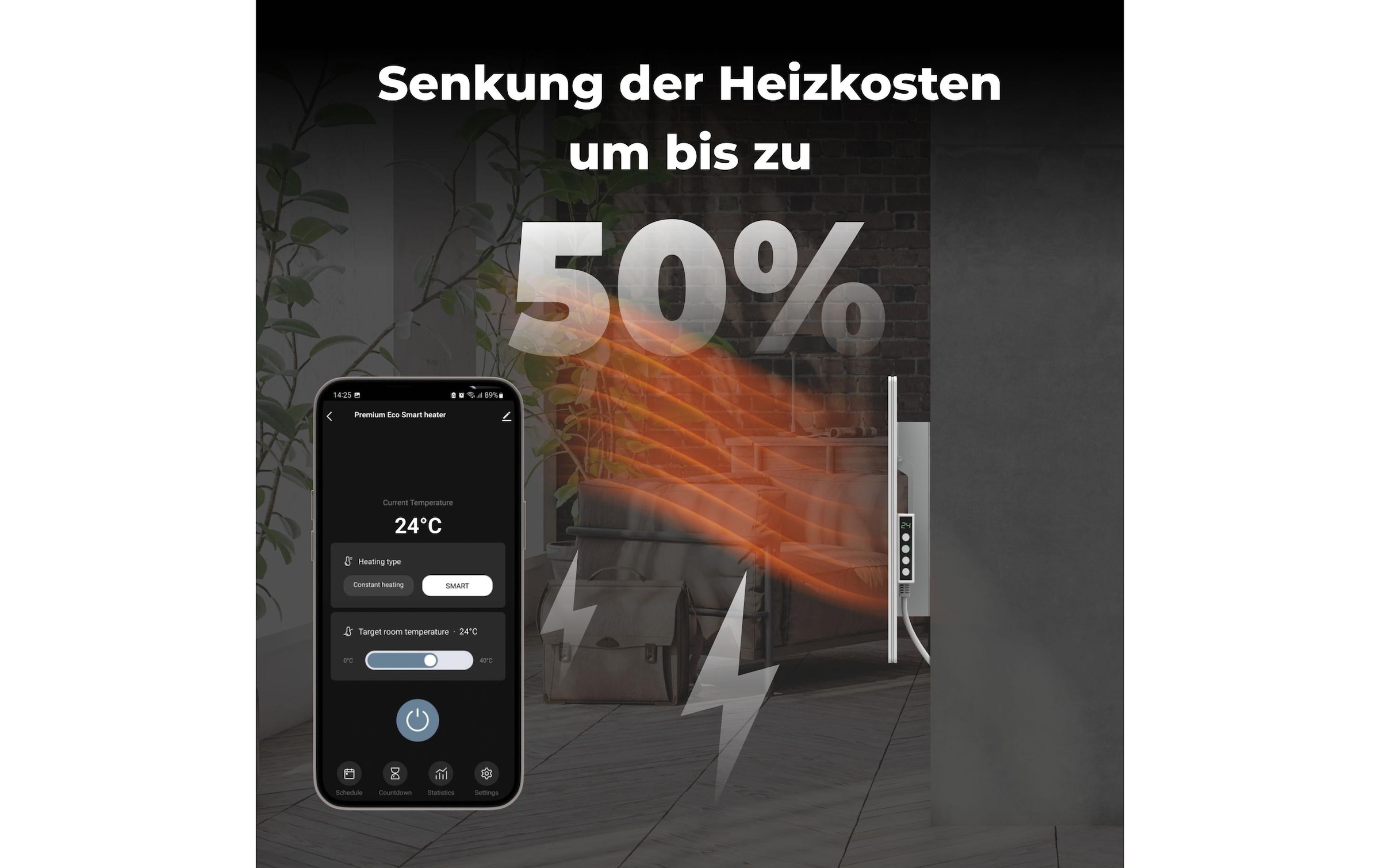 Infrarotheizung »AENO Premium Eco Smart LED 700 W«