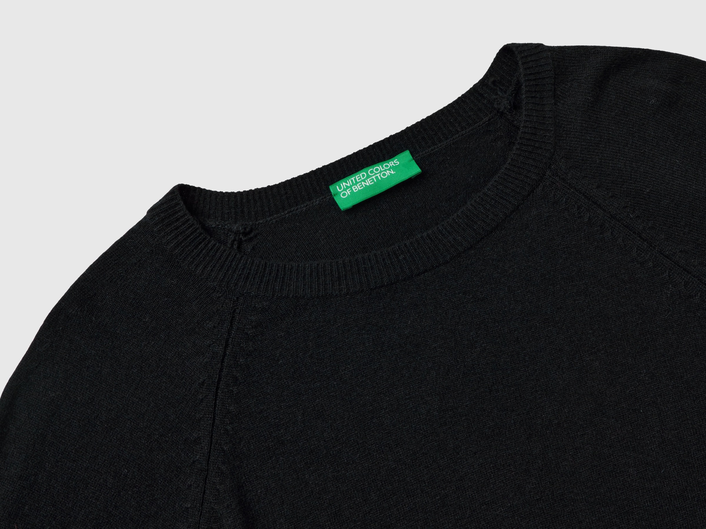 United Colors of Benetton Strickpullover, mit Raglanärmeln